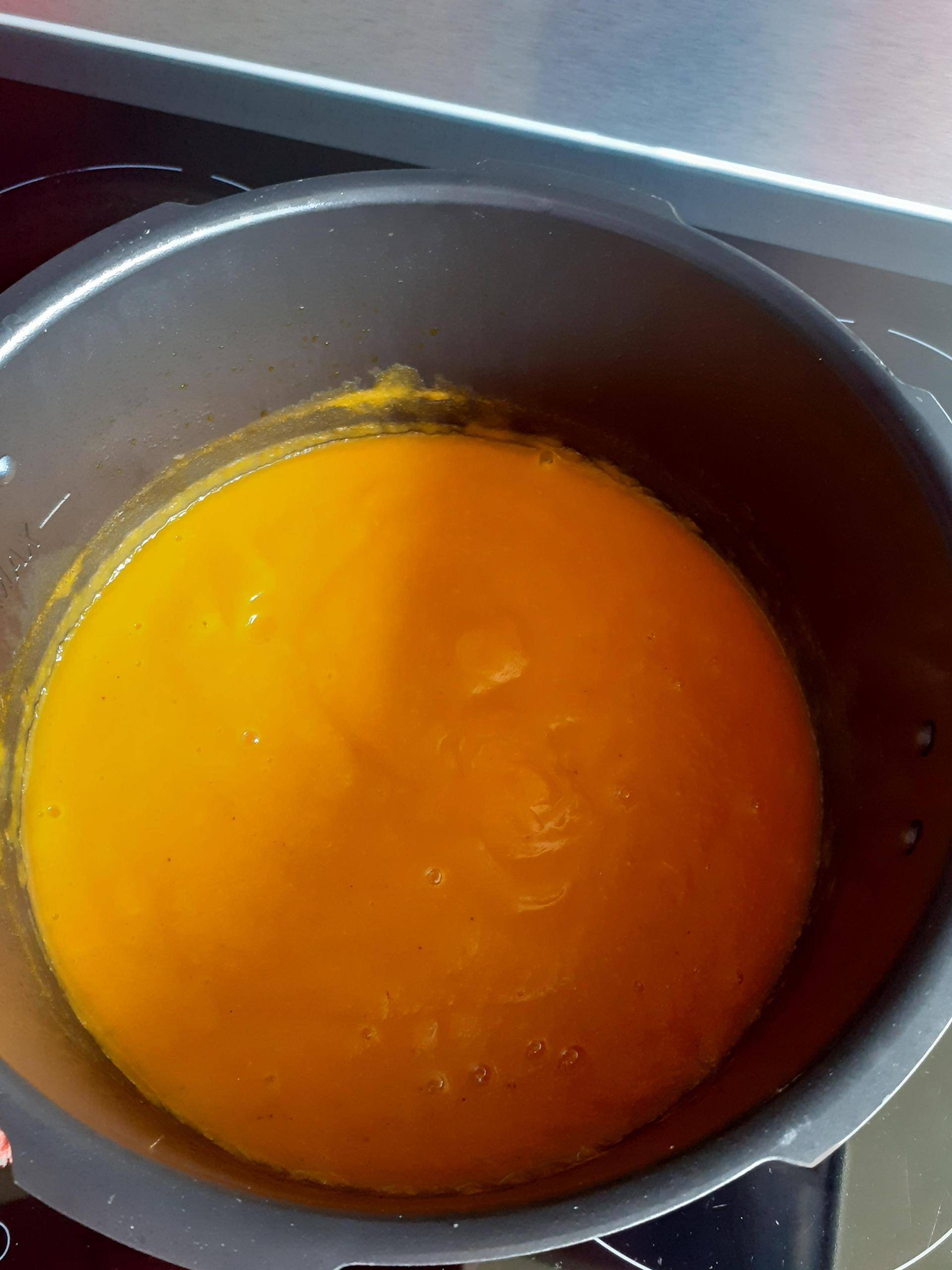 Velouté de carottes et potimarron - Recepten Cookeo | Moulinex