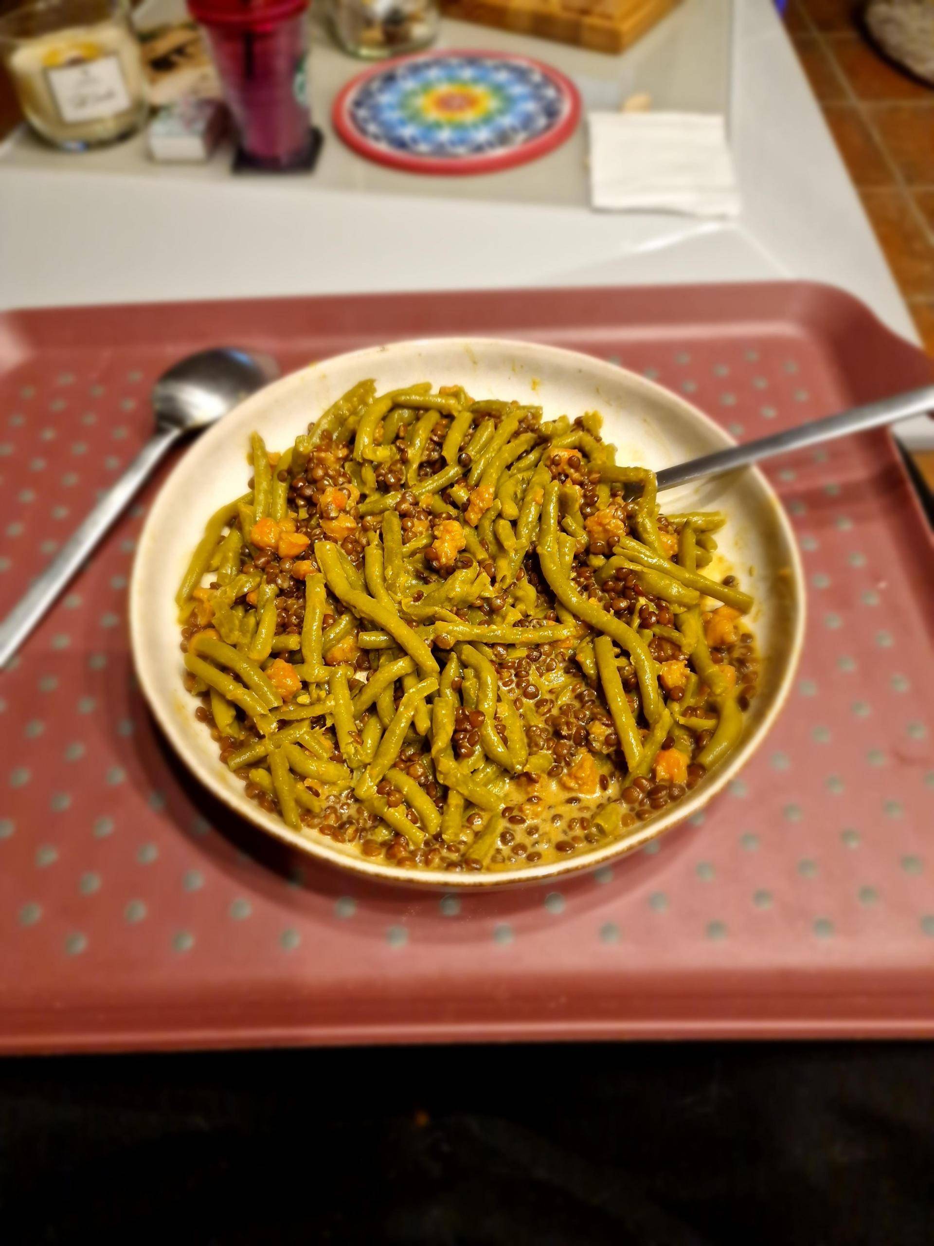 Curry de lentilles corail aux crevettes - Recepten Cookeo V3 | Moulinex