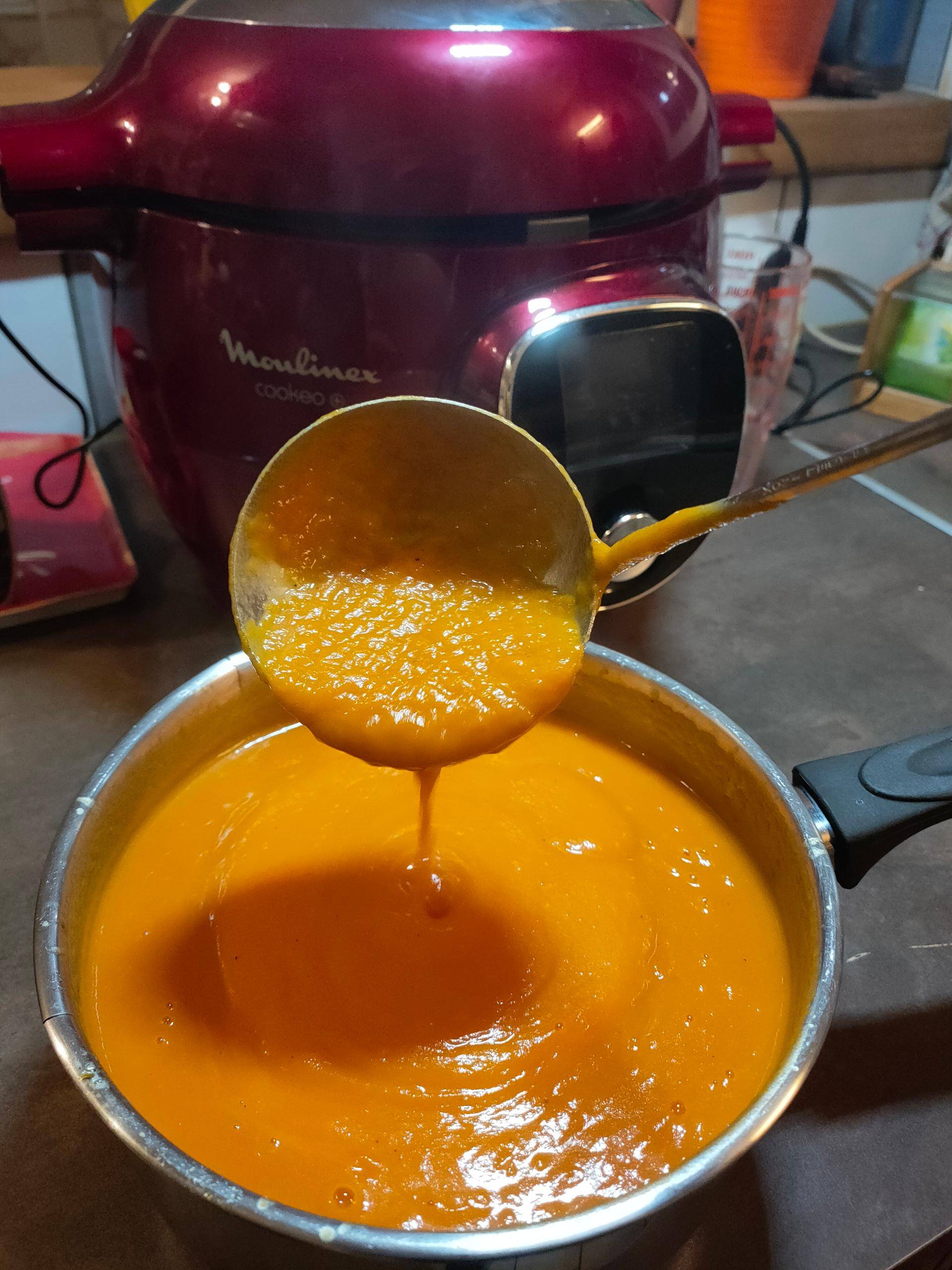 Velouté de courge ( potiron) - Recepten Cookeo | Moulinex