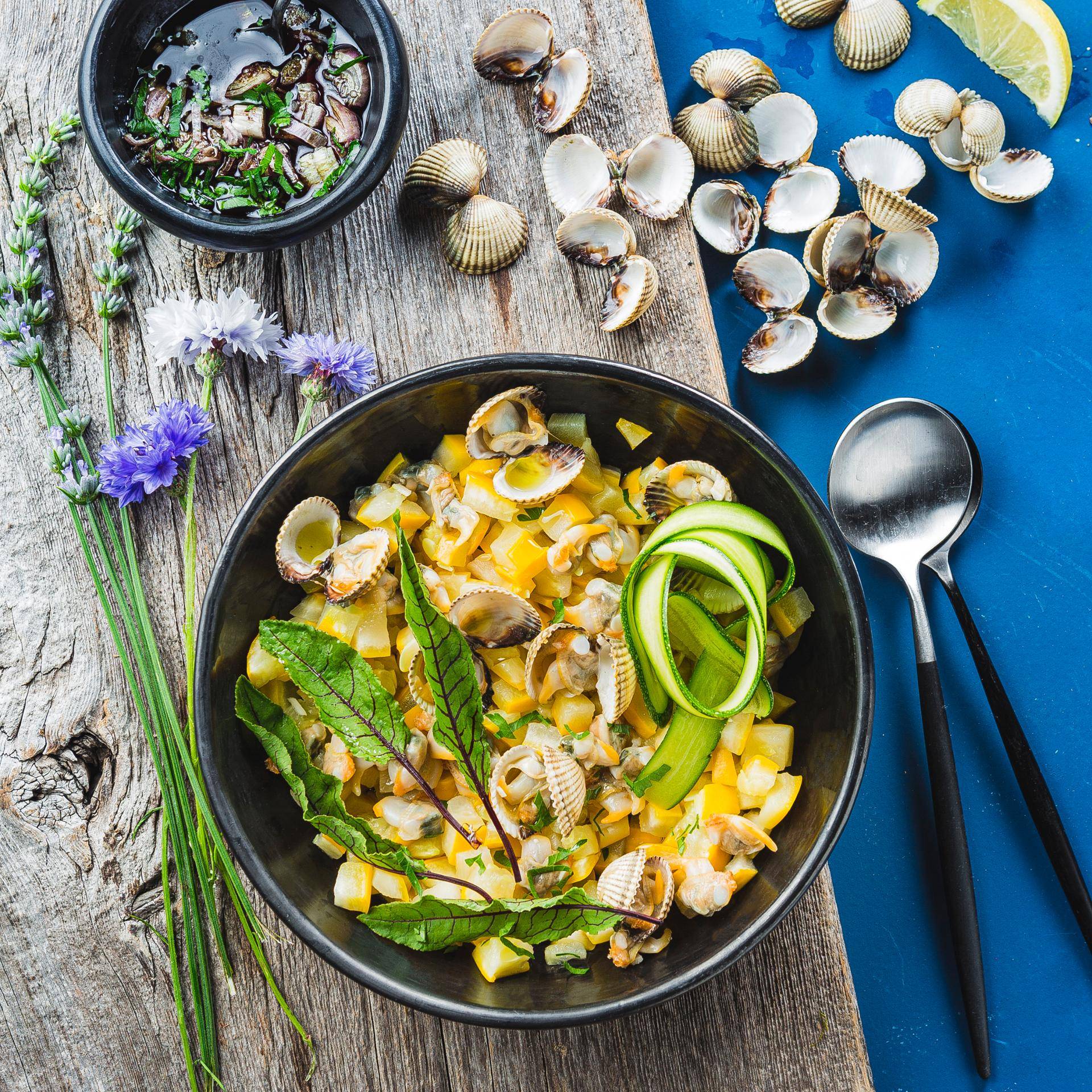 Coques et courgettes - Recette Cookeo | Moulinex