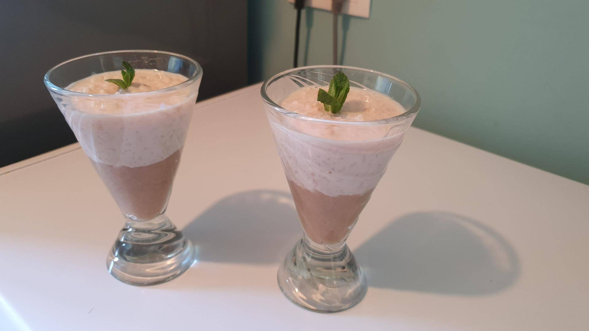 Riz au lait accompagné d'une compote pomme poire - Recette Cookeo | Moulinex