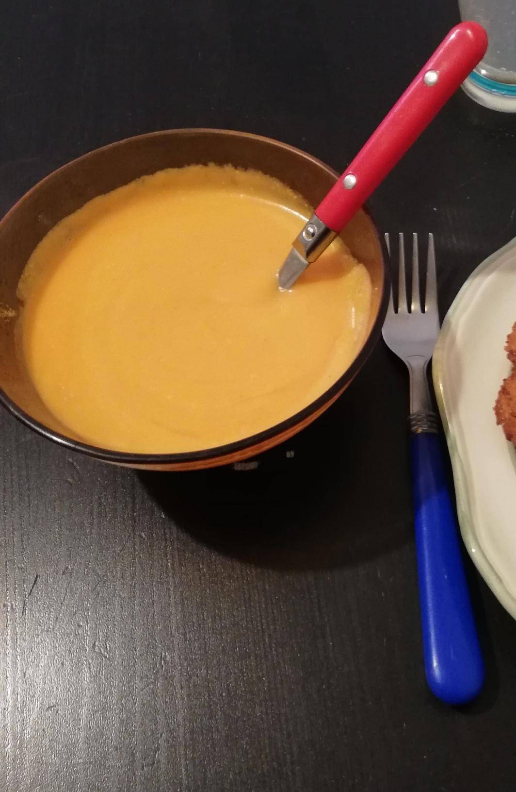 Soupe de carottes, lait de coco, curry - Recepten Companion Connect XL | Moulinex
