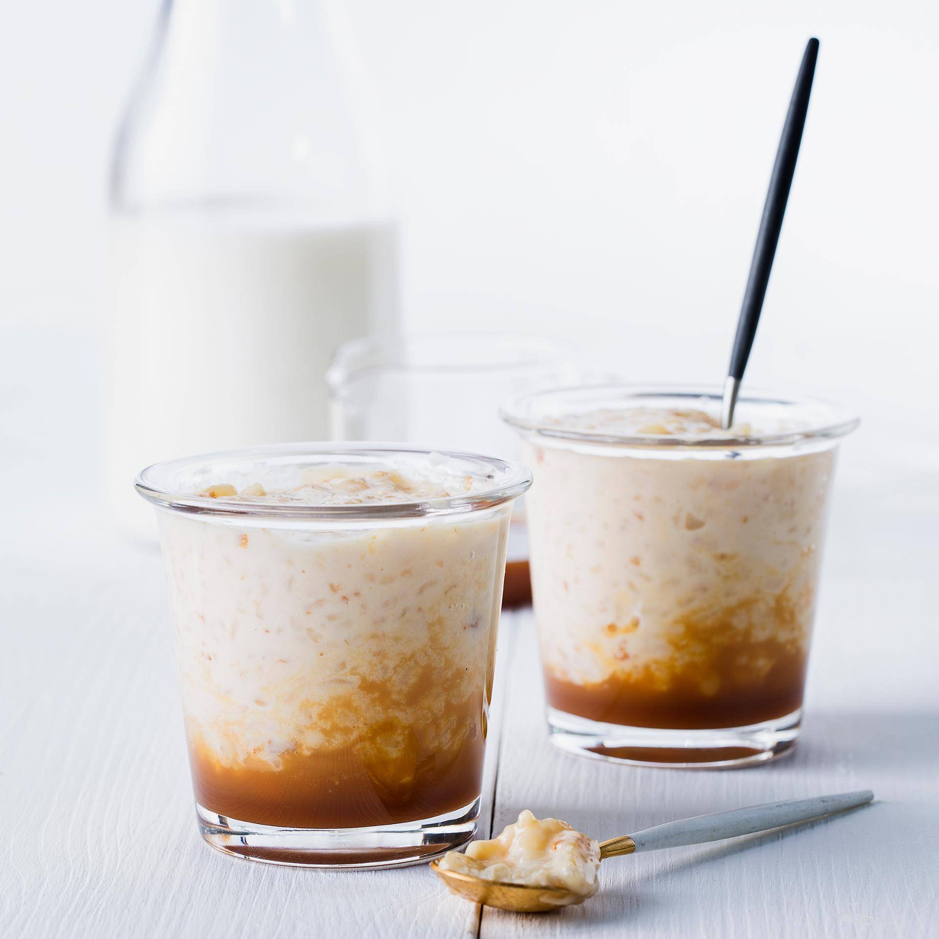Riz au lait au caramel express - Recette Cookeo | Moulinex