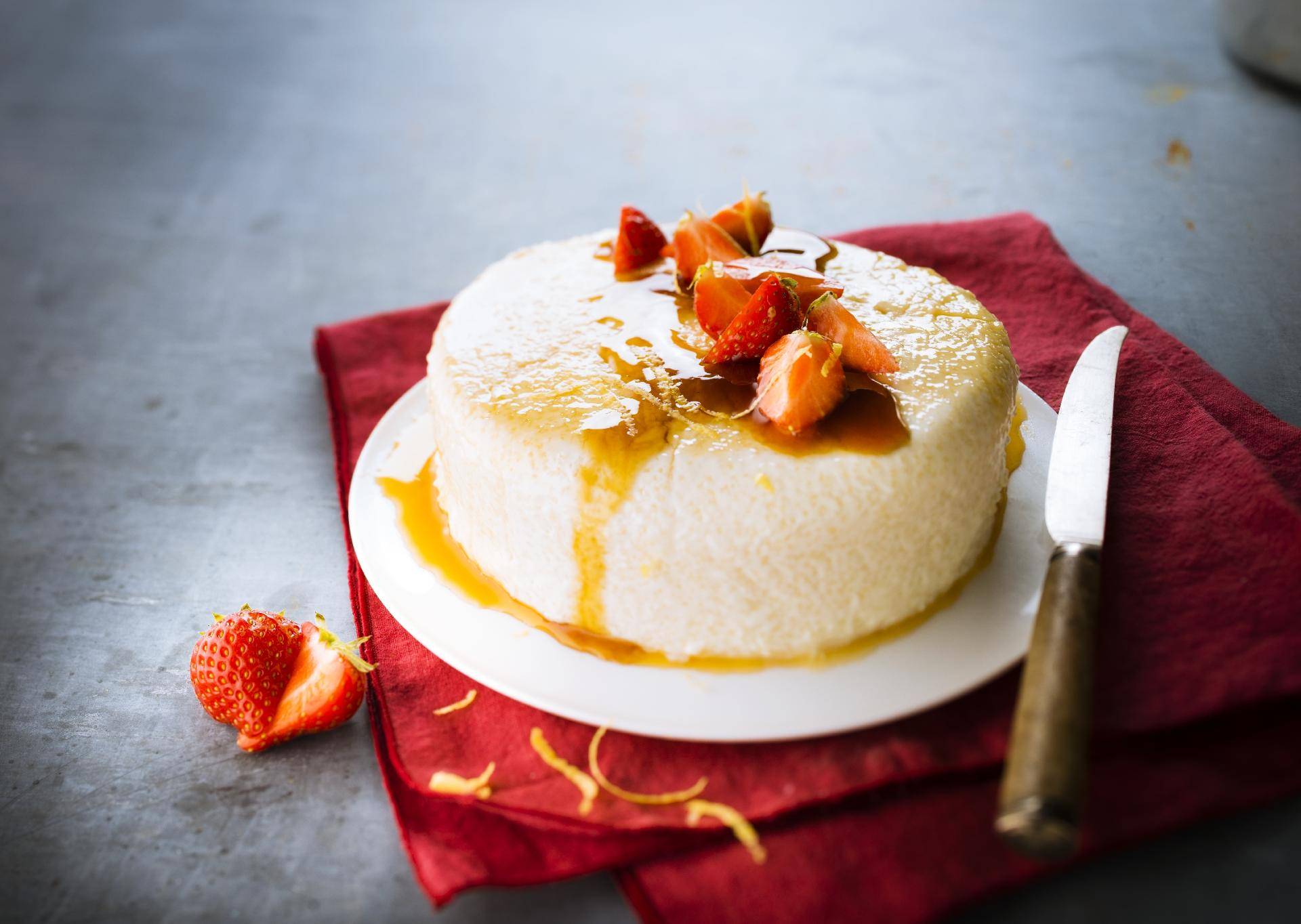 Gâteau de semoule au fromage - Recette Cookeo | Moulinex
