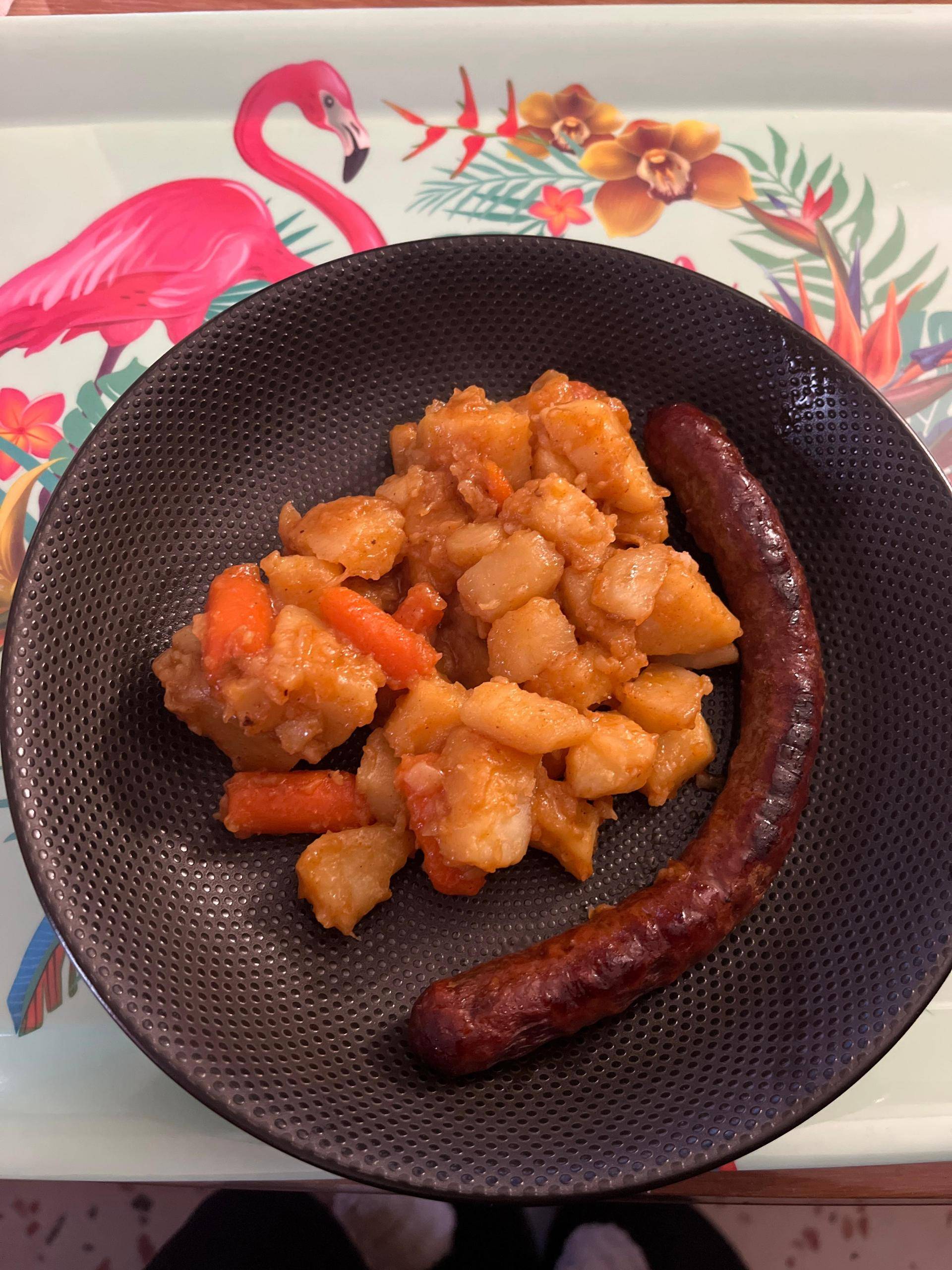 Merguez, pommes de terre et carottes - Recepten Cookeo V3 | Moulinex
