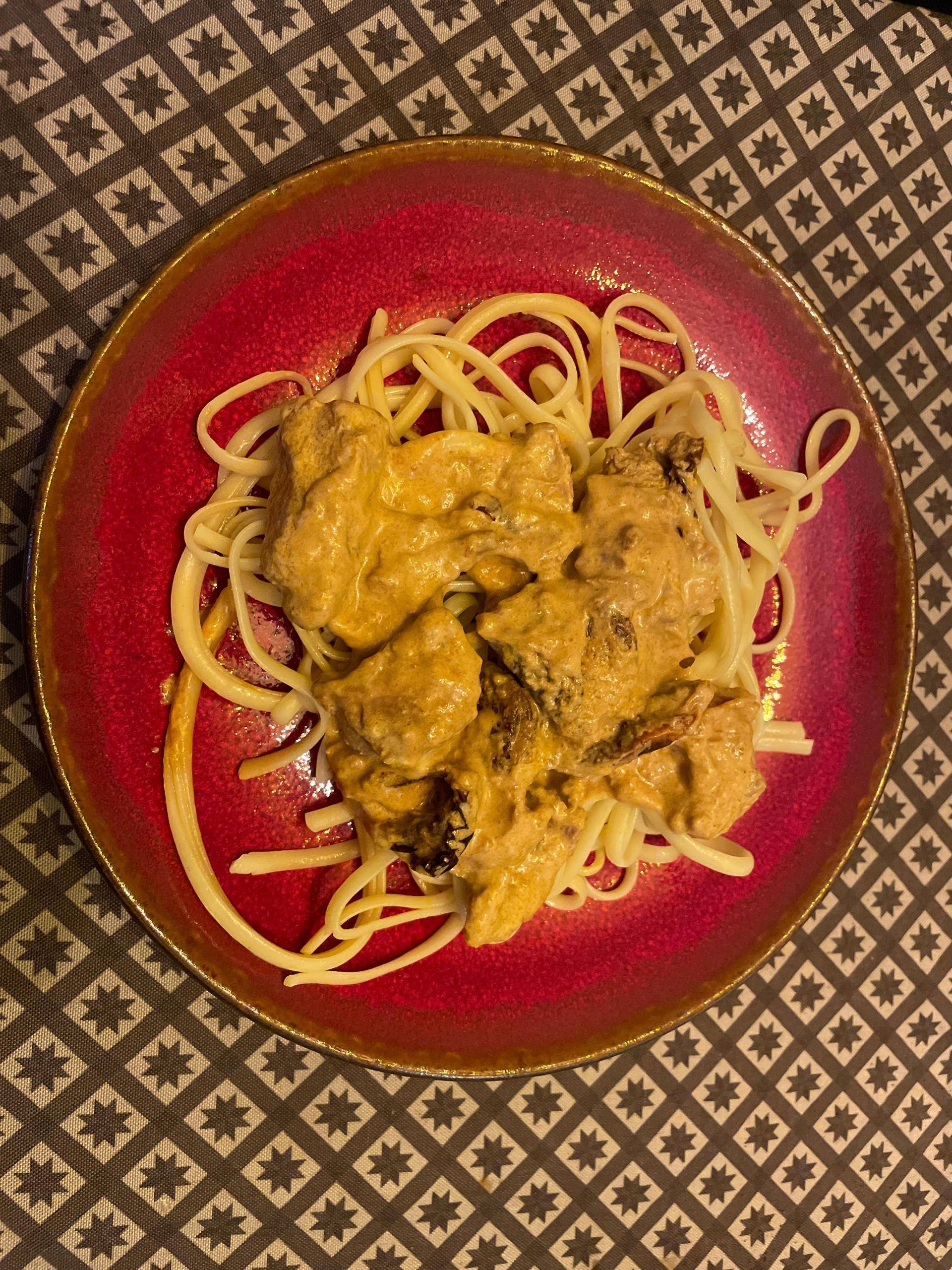 Émincé de poulet au paprika et tomates séchées - Recepten Cookeo V3 | Moulinex