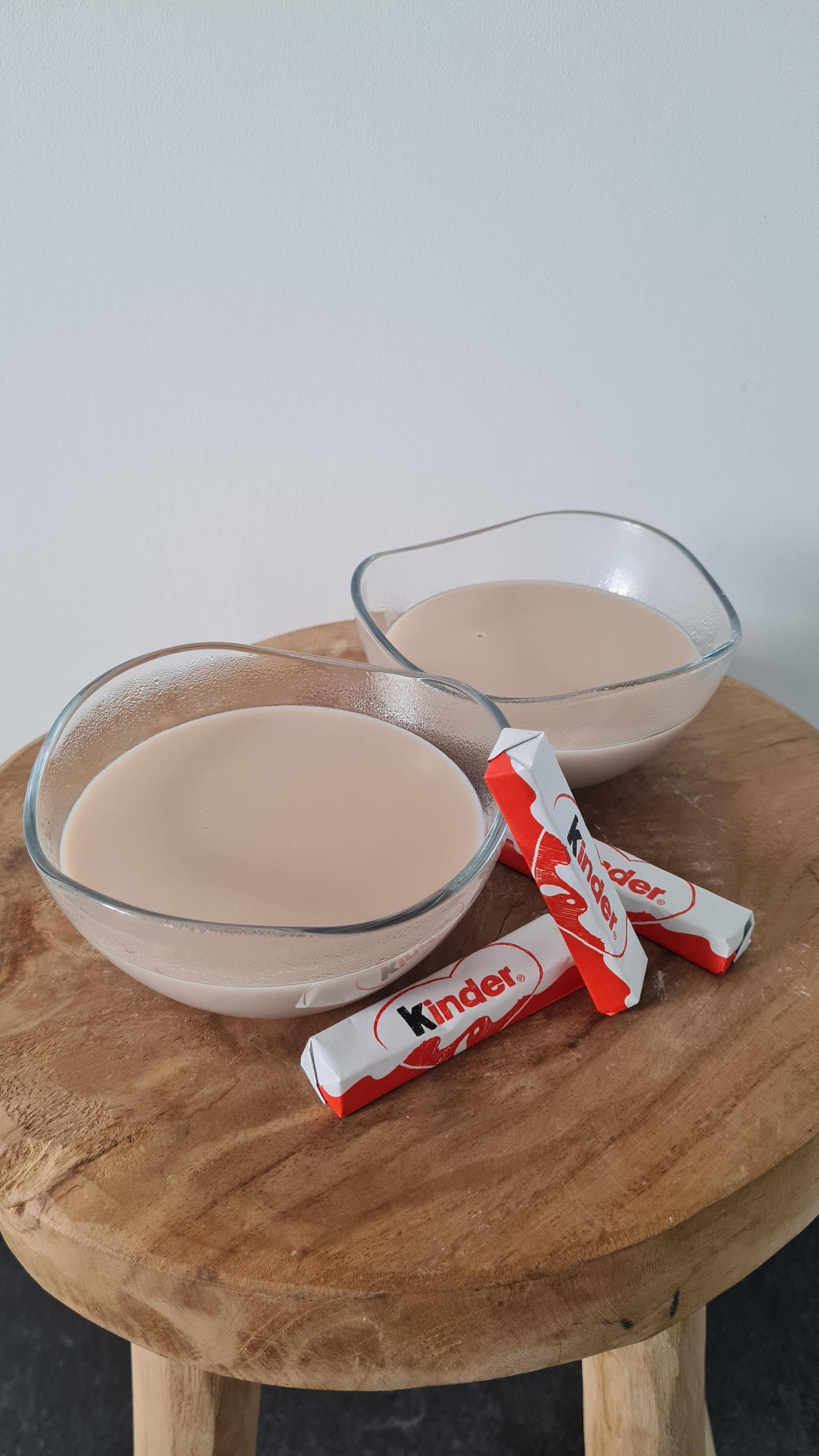 Crème dessert au Kinder maxi - Recepten Companion | Moulinex