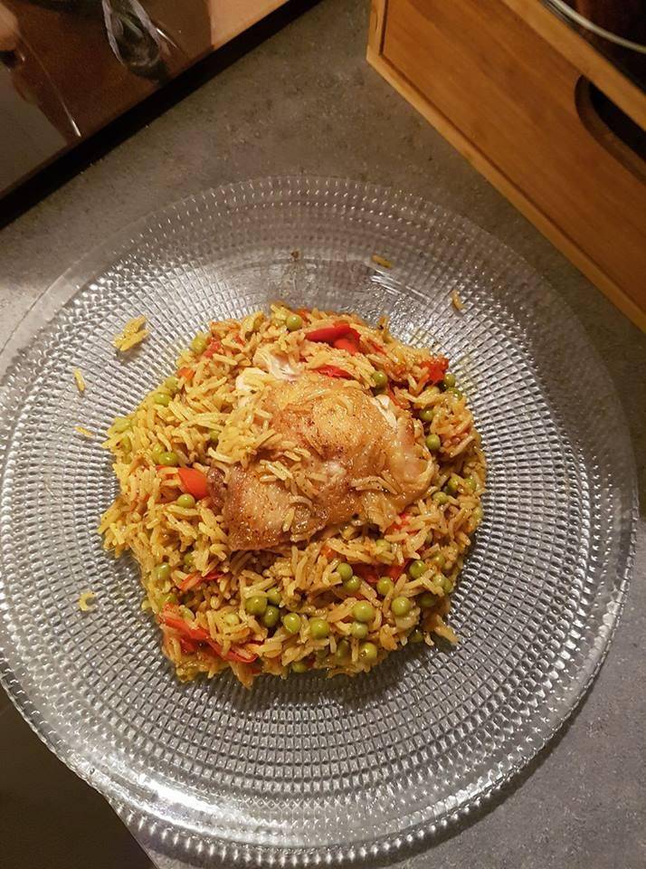 Arroz con pollo – Riz au poulet cubain - Recette Cookeo | Moulinex