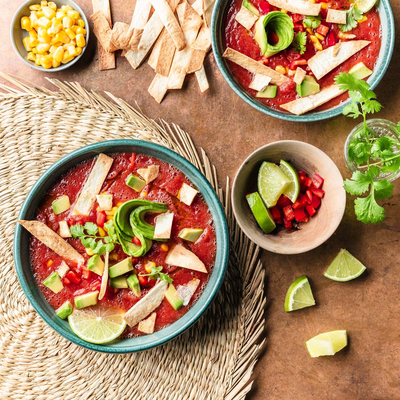Sopa de tortilla - Recepten Perfectmix Cook | Moulinex