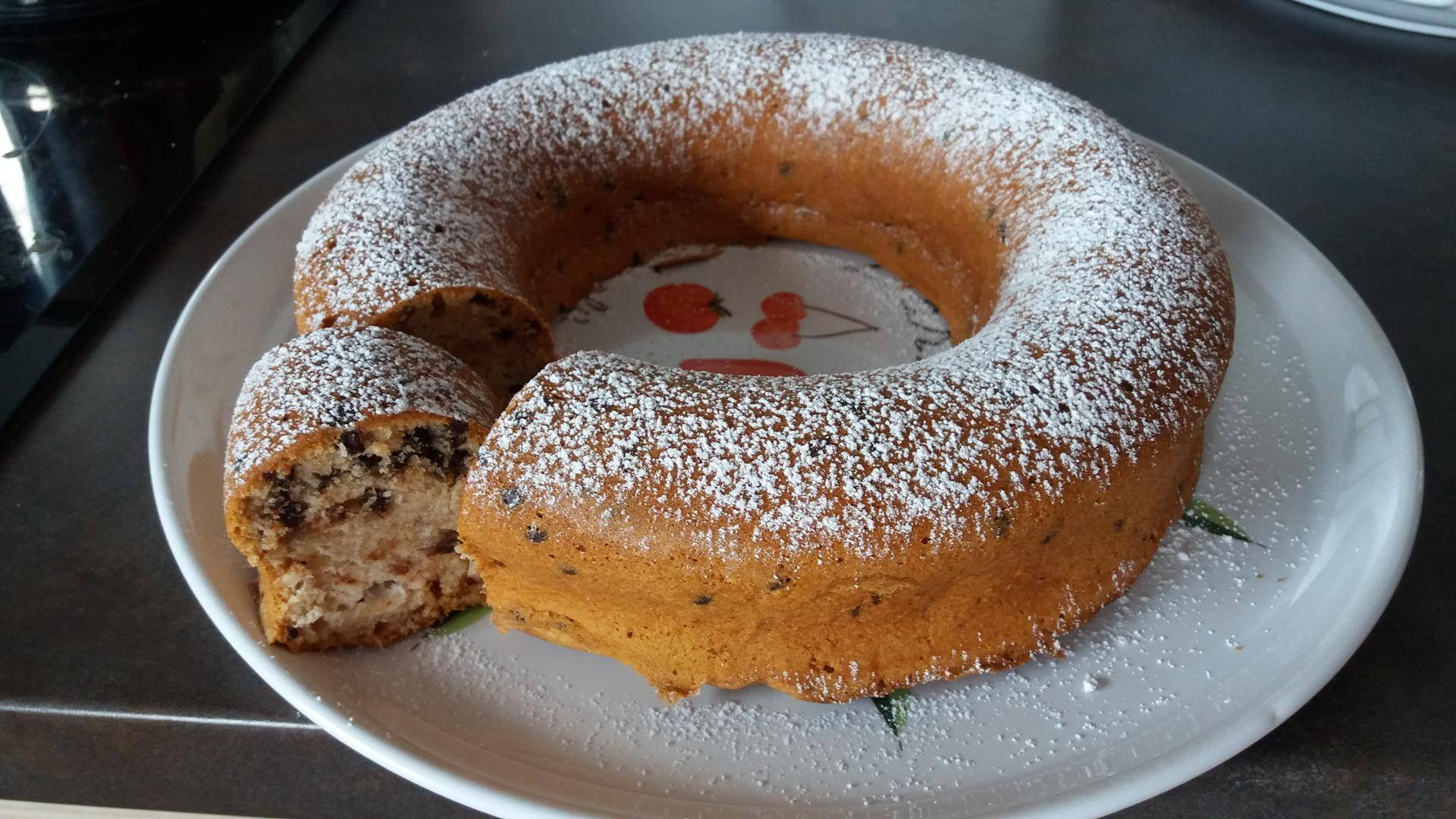 Gâteau aux blancs d'oeufs et pépites de chocolat - Recepten Companion XL | Moulinex