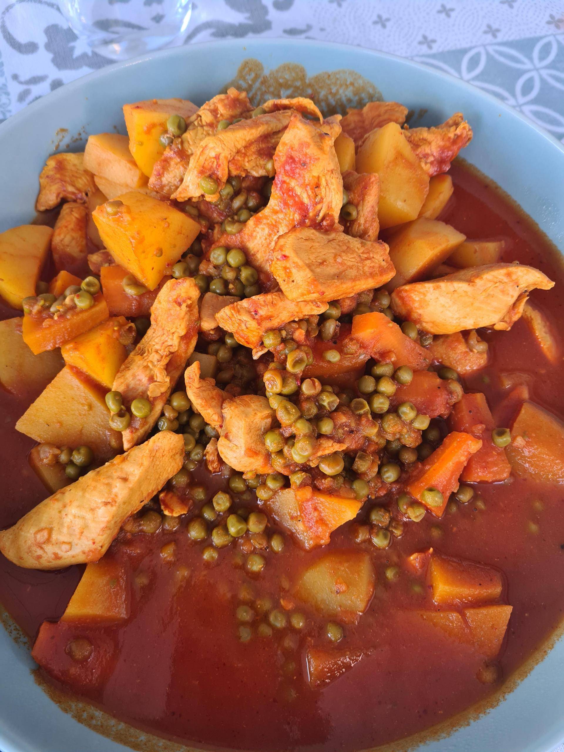 Mijoté de poulet spicy - Recepten Cookeo V3 | Moulinex