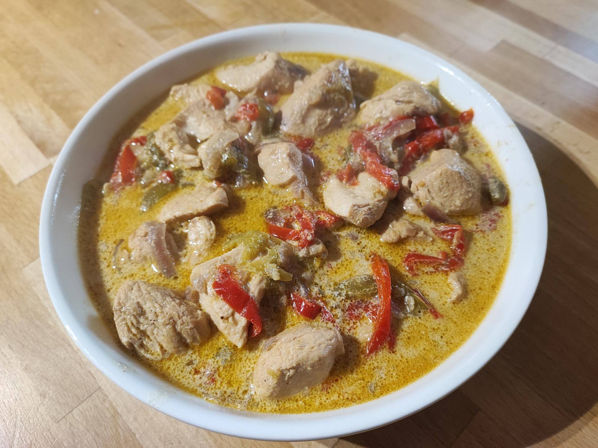 Curry Thaï De Poulet à la citronnelle - Recepten Cookeo V3 | Moulinex