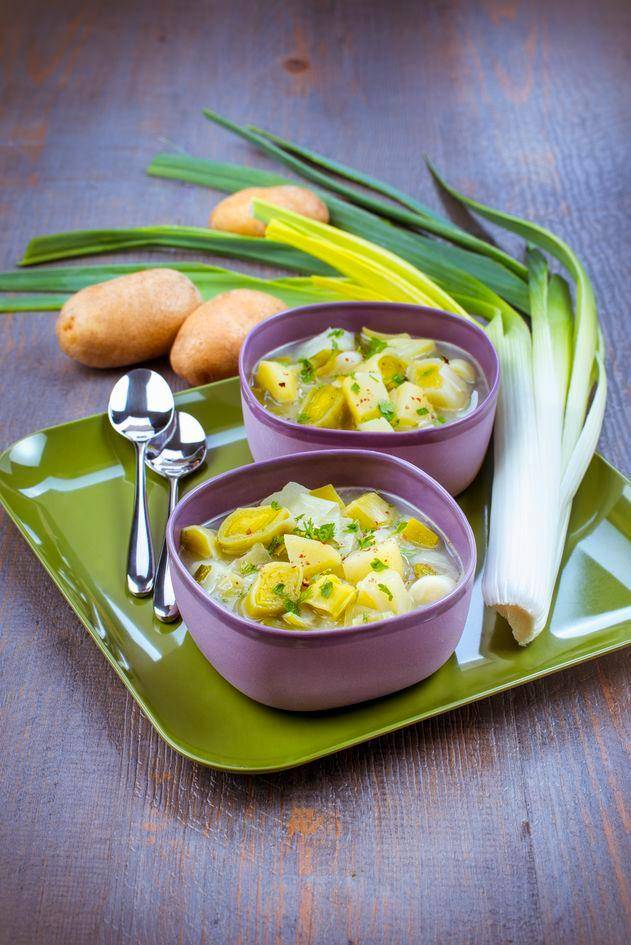 Potage de poireaux et de pommes de terre - Recette Perfectmix Cook | Moulinex