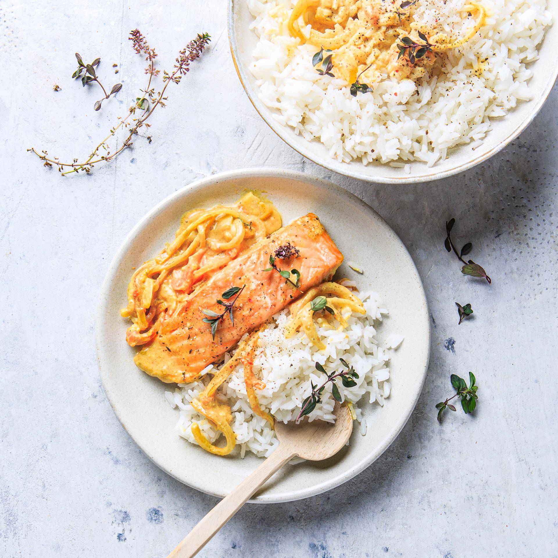 Zalm tikka masala - Recepten Cookeo | Moulinex