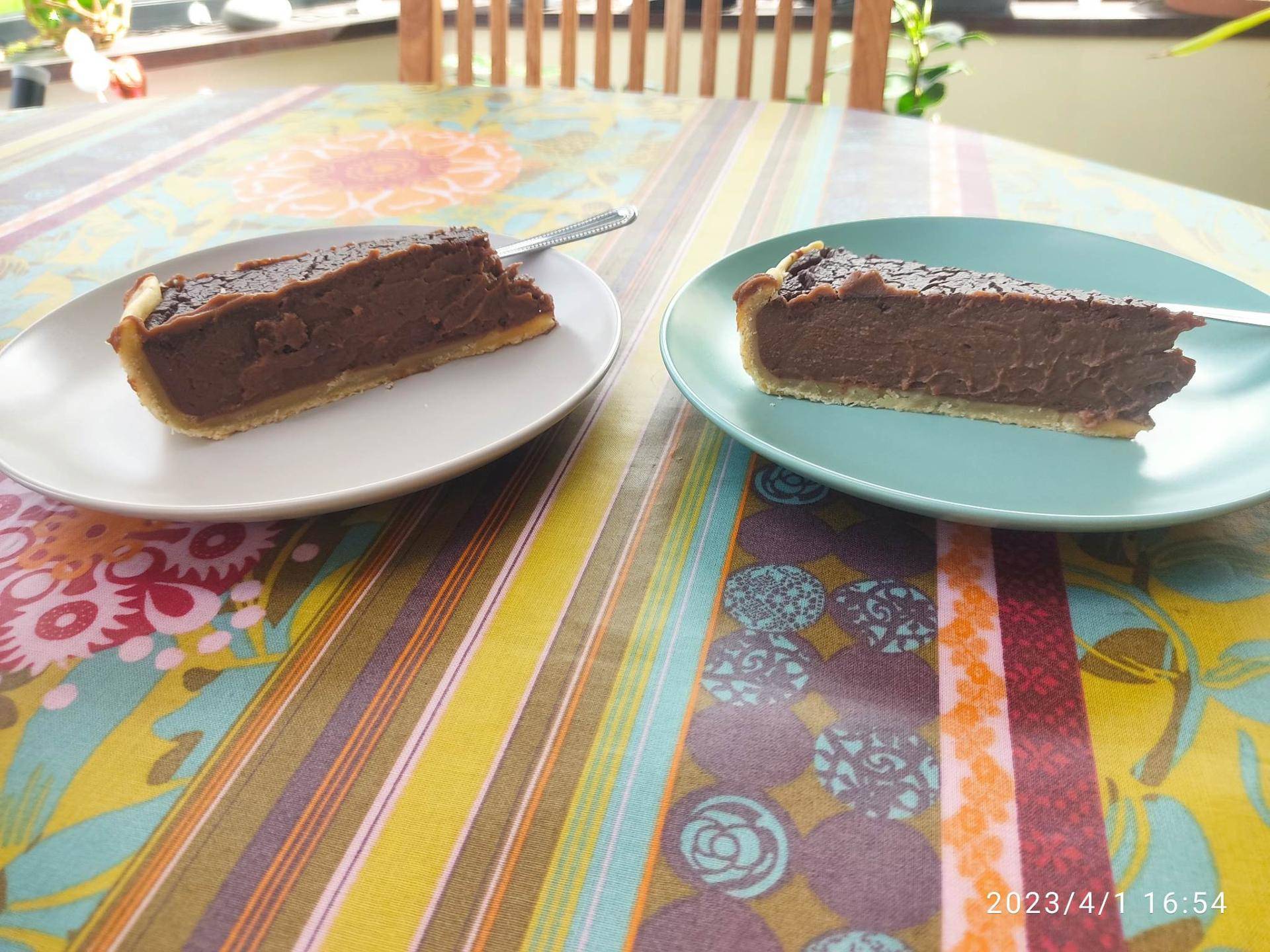 Flan pâtissier au chocolat façon Giulia, Ethan et Maman Marion - Recepten Companion XL | Moulinex
