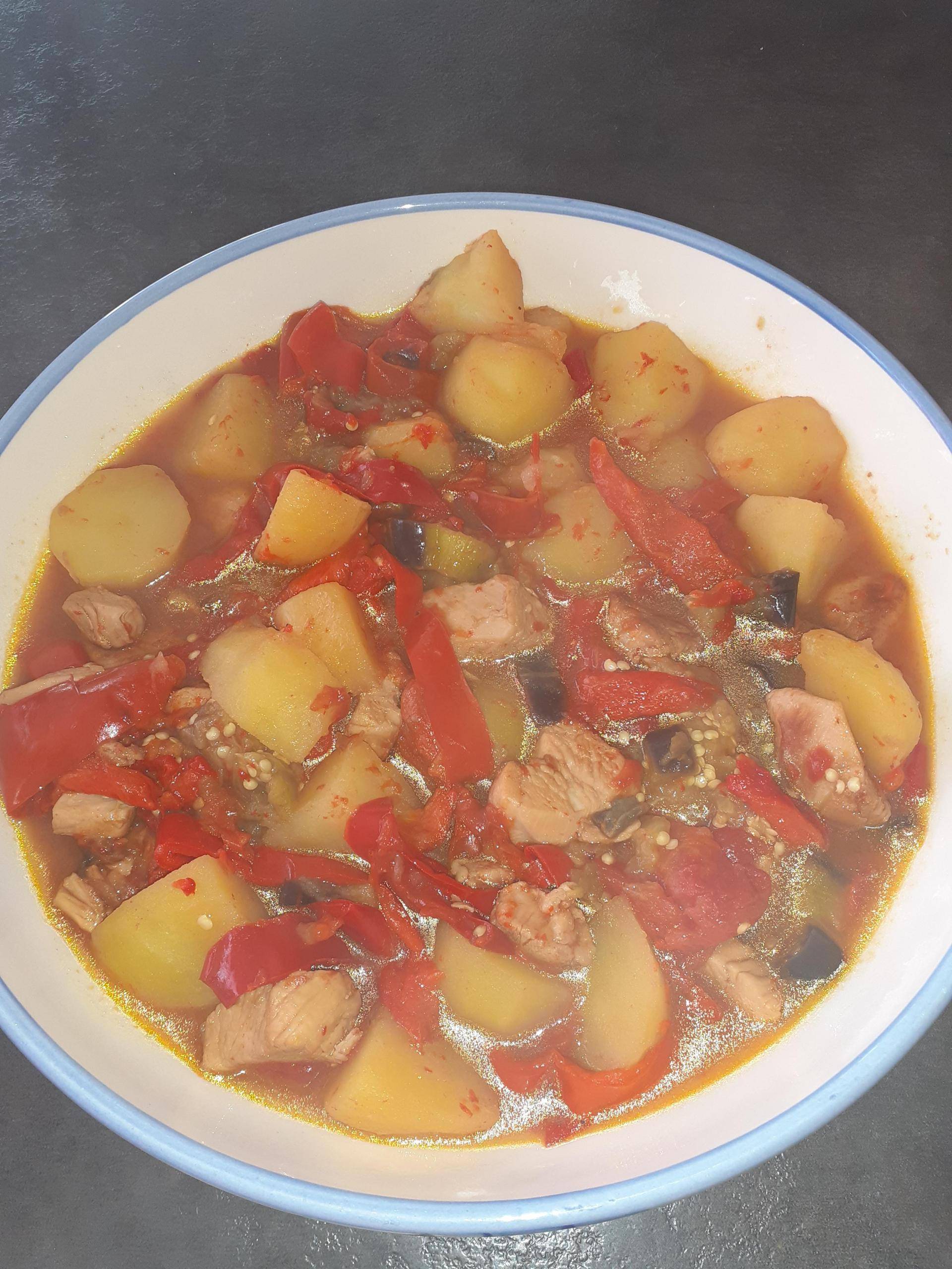 Poulet au poivrons - Recepten Cookeo | Moulinex