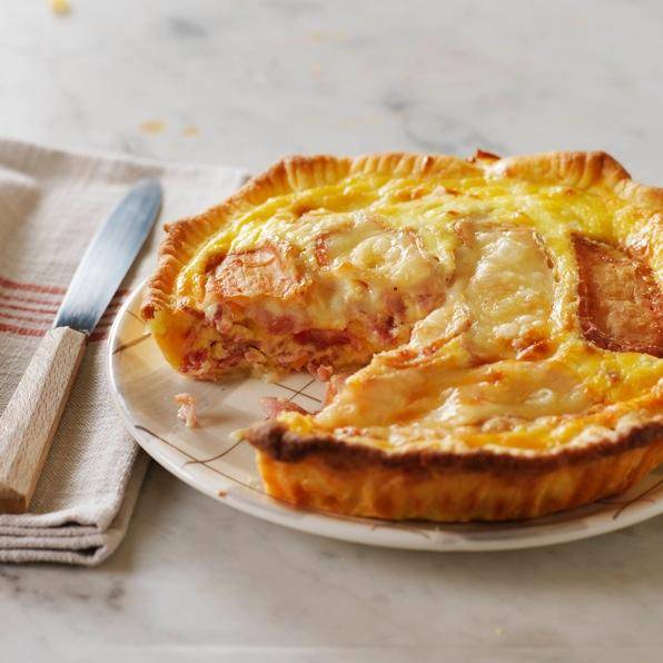 Quiche au fromage de Maredsous - Recette Companion | Moulinex