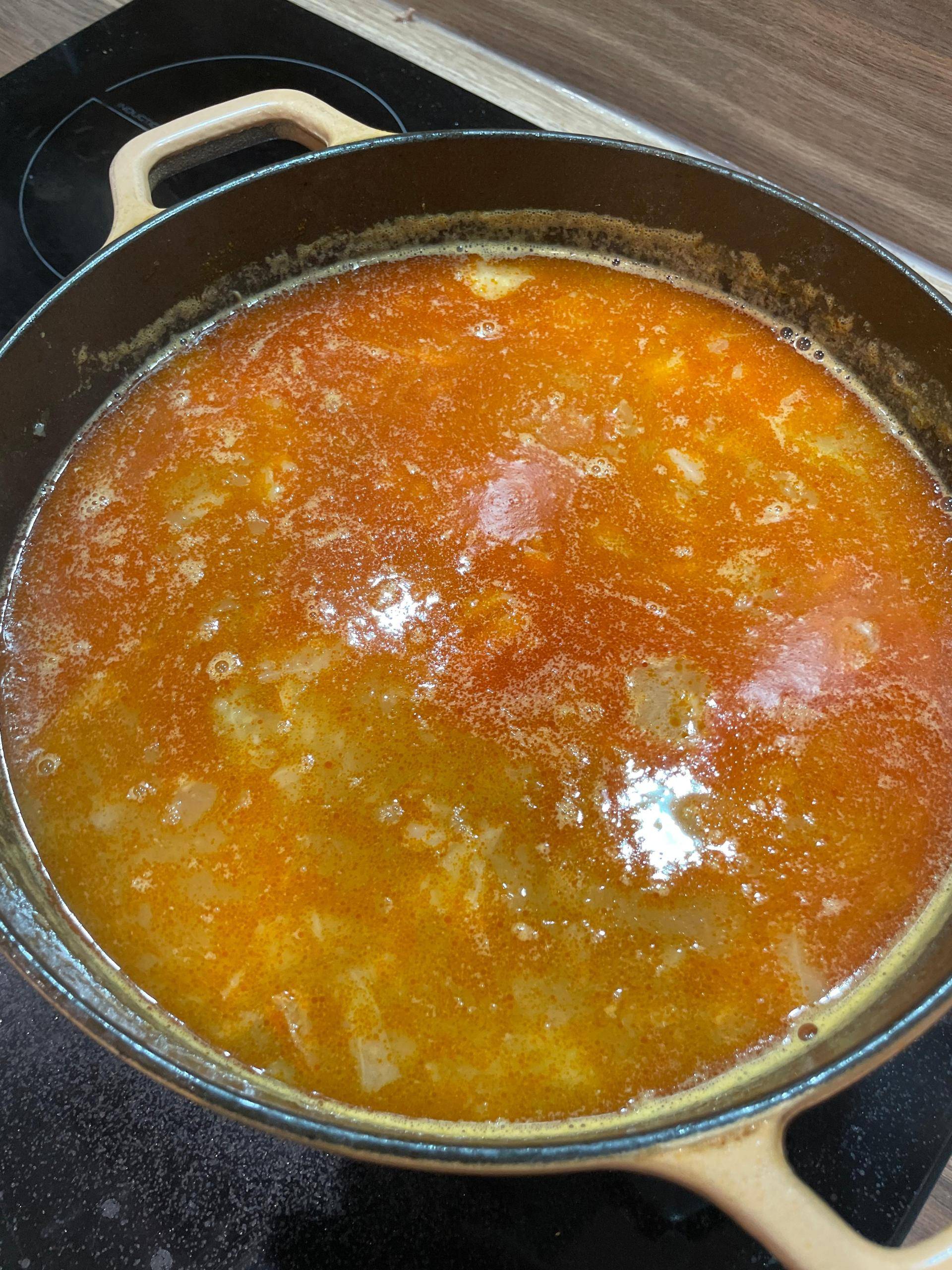 Soupe au choux chorizo - Recepten Cookeo V3 | Moulinex