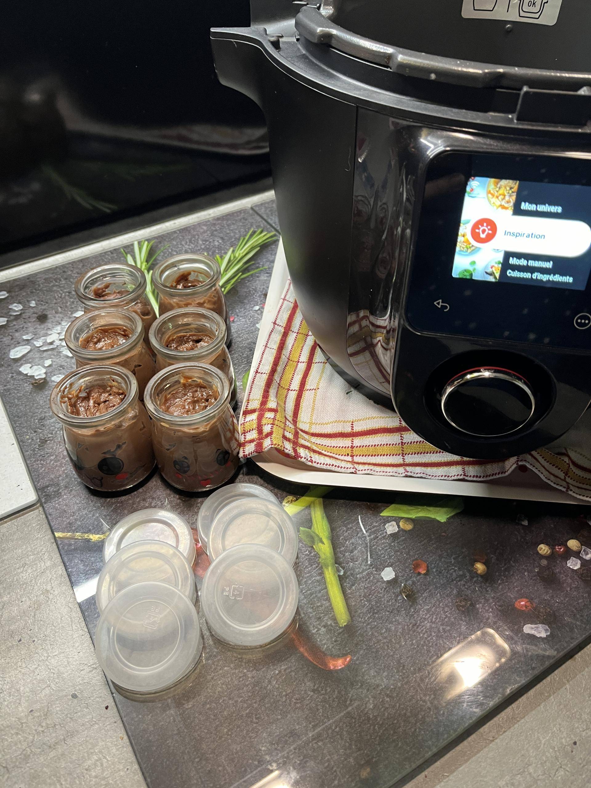 Crème chocolat style Danette - Recette Cookeo Infinity Autostir | Moulinex