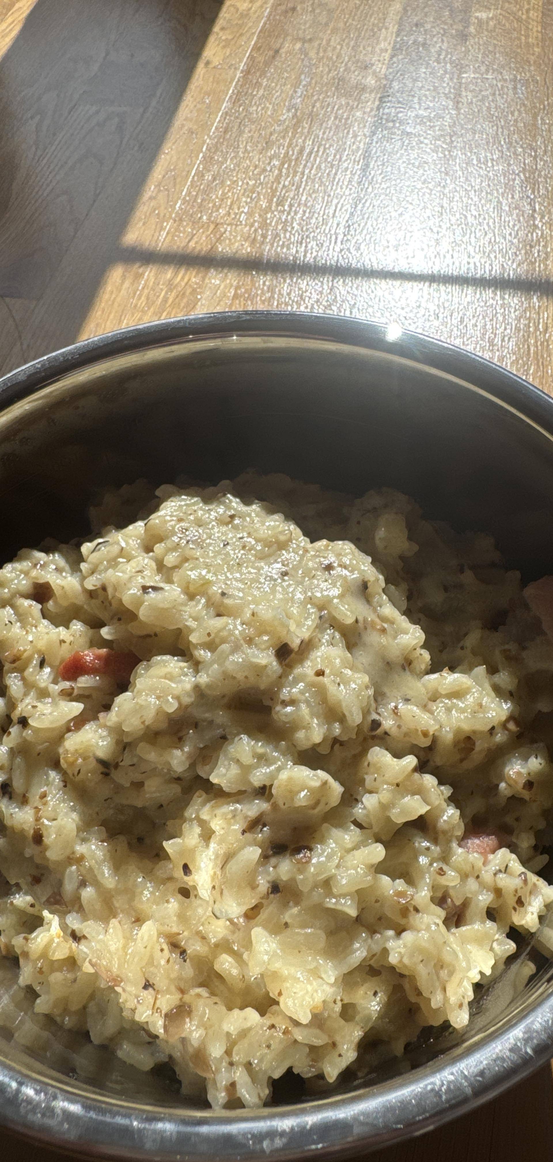 Risotto lardon champignons - Recette Companion Connect XL | Moulinex
