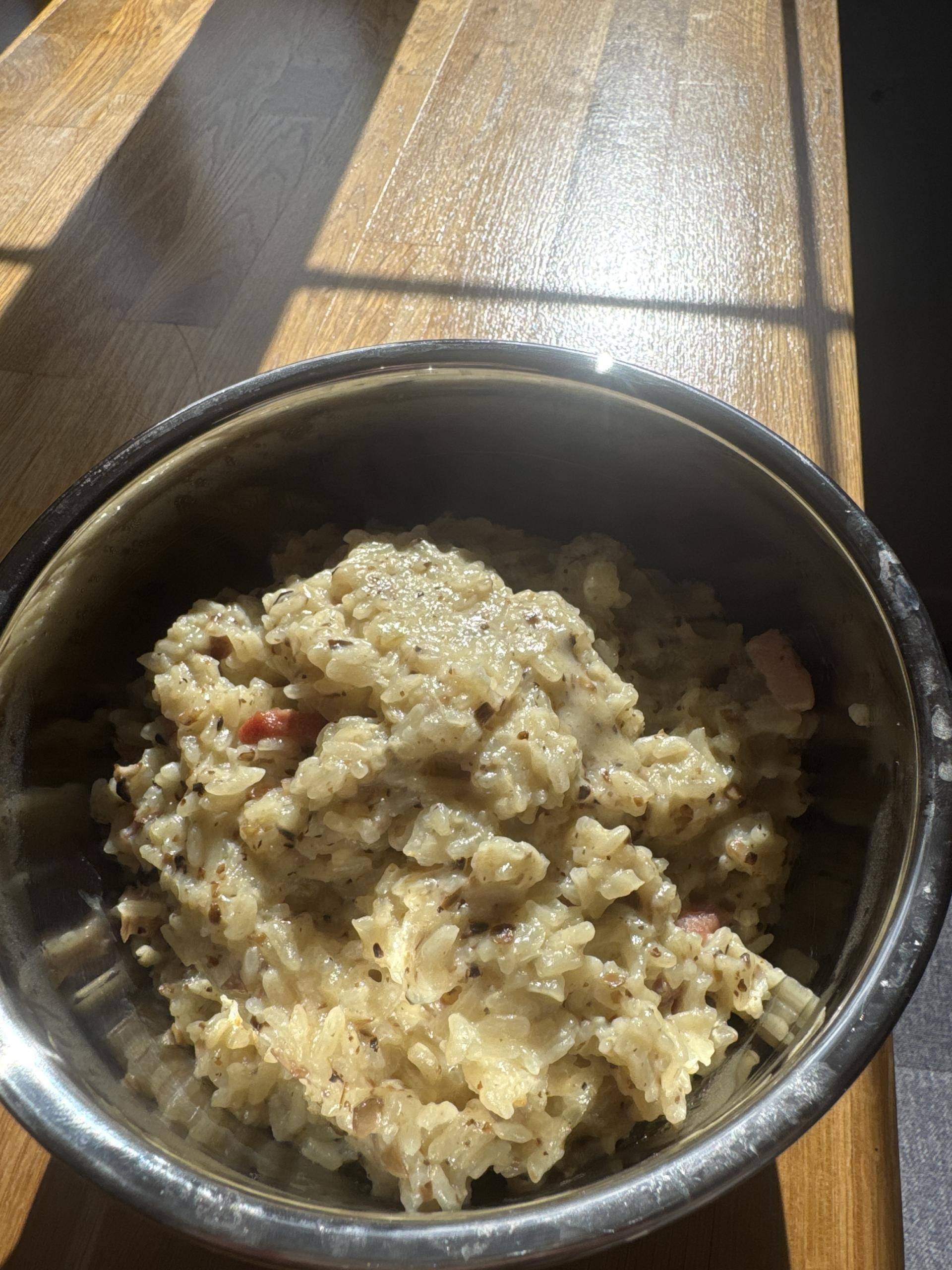 Risotto lardon champignons - Recette Companion Connect XL | Moulinex
