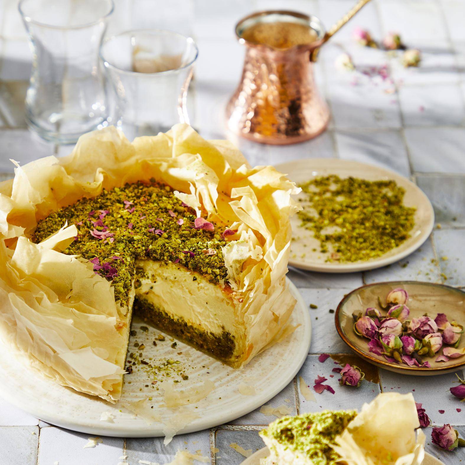 Cheesecake baklava - Recepten EASY FRY GRILL & STEAM 3 in 1 | Moulinex