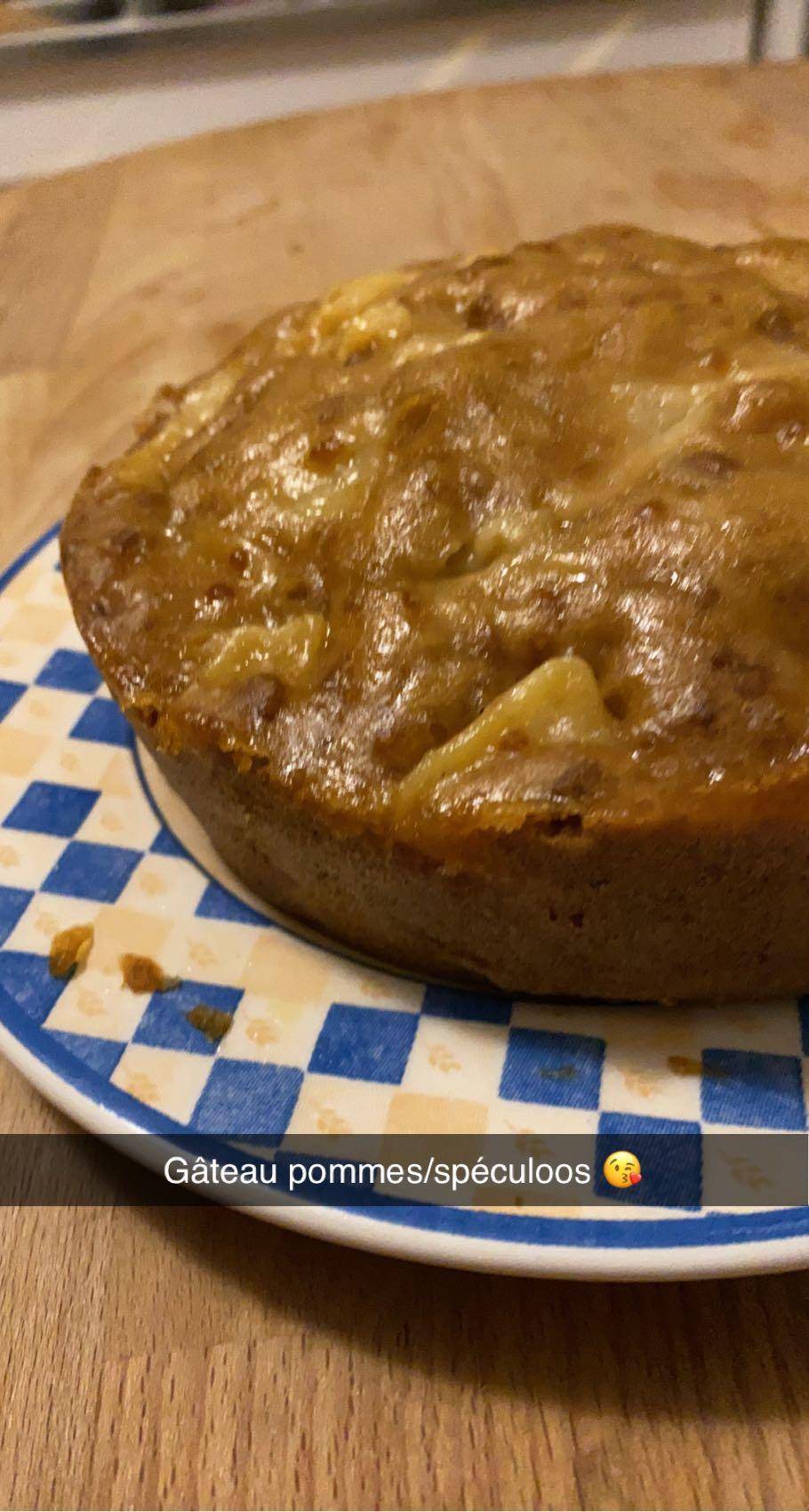 Gâteau aux pommes et spéculoos - Recepten Cookeo | Moulinex