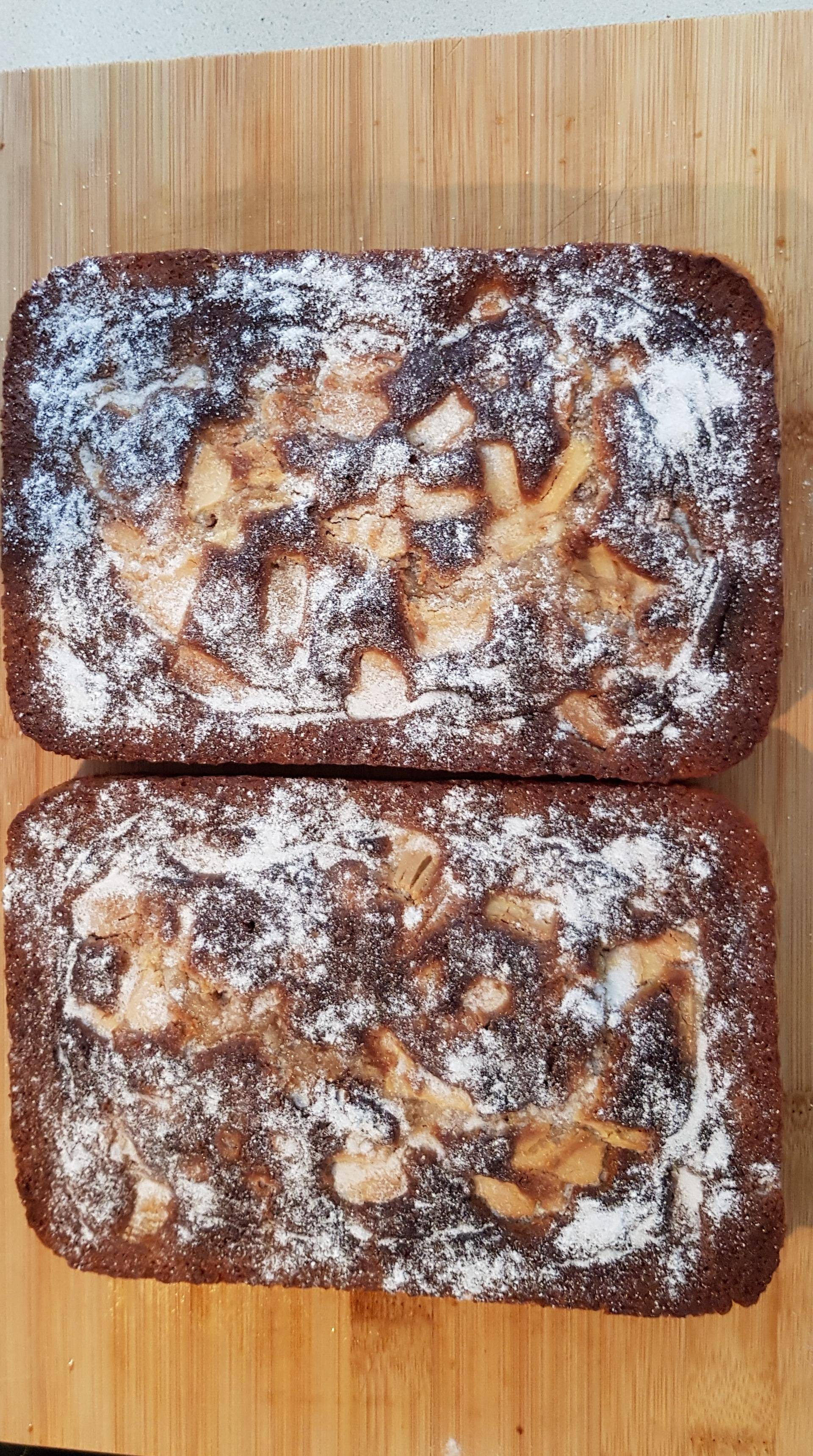 Brownies au chocolat blanc noix de pécan et cannelle - Recette Companion Connect | Moulinex