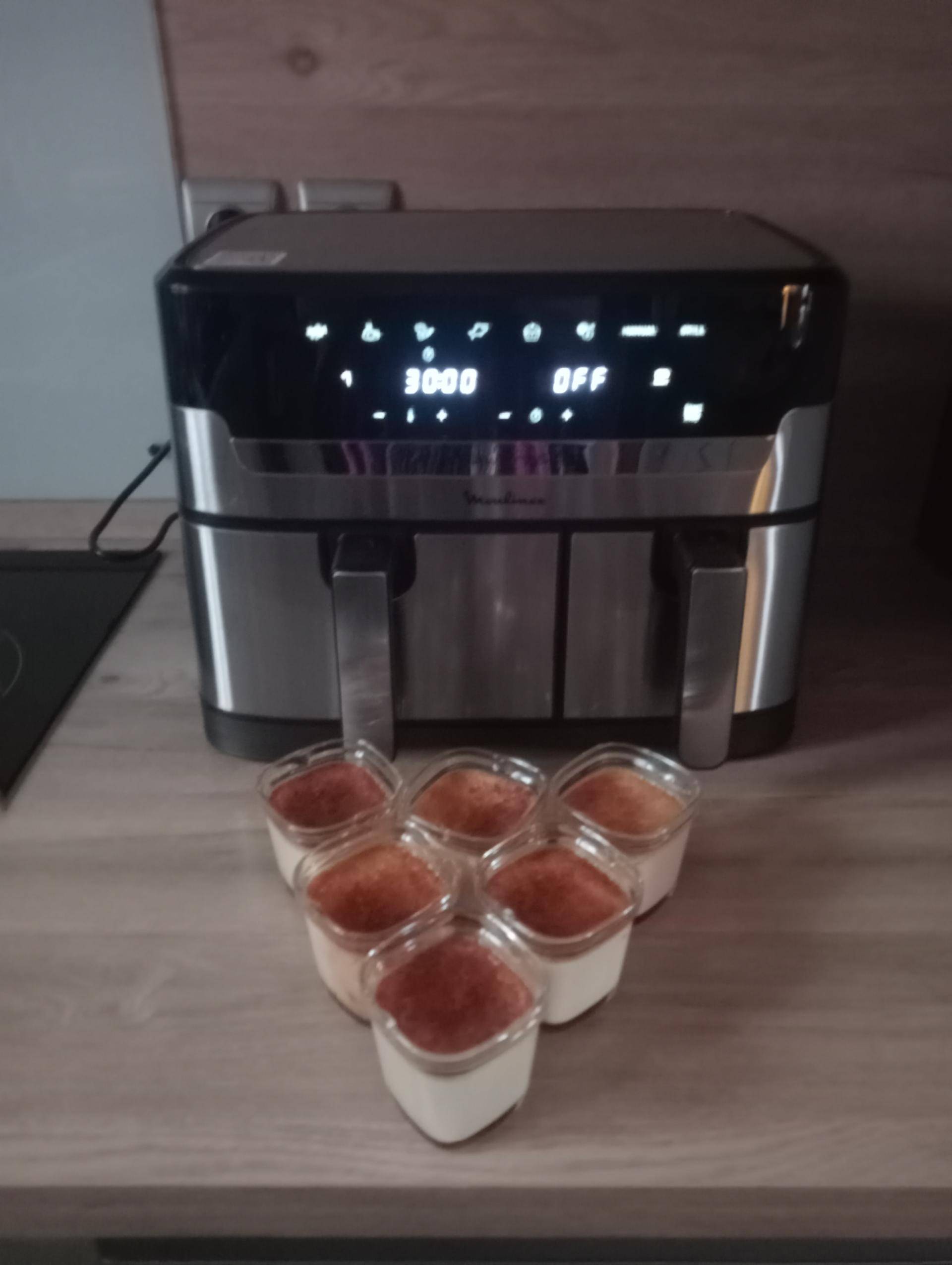 Crème aux oeufs - Recepten Dual EasyFry | Moulinex