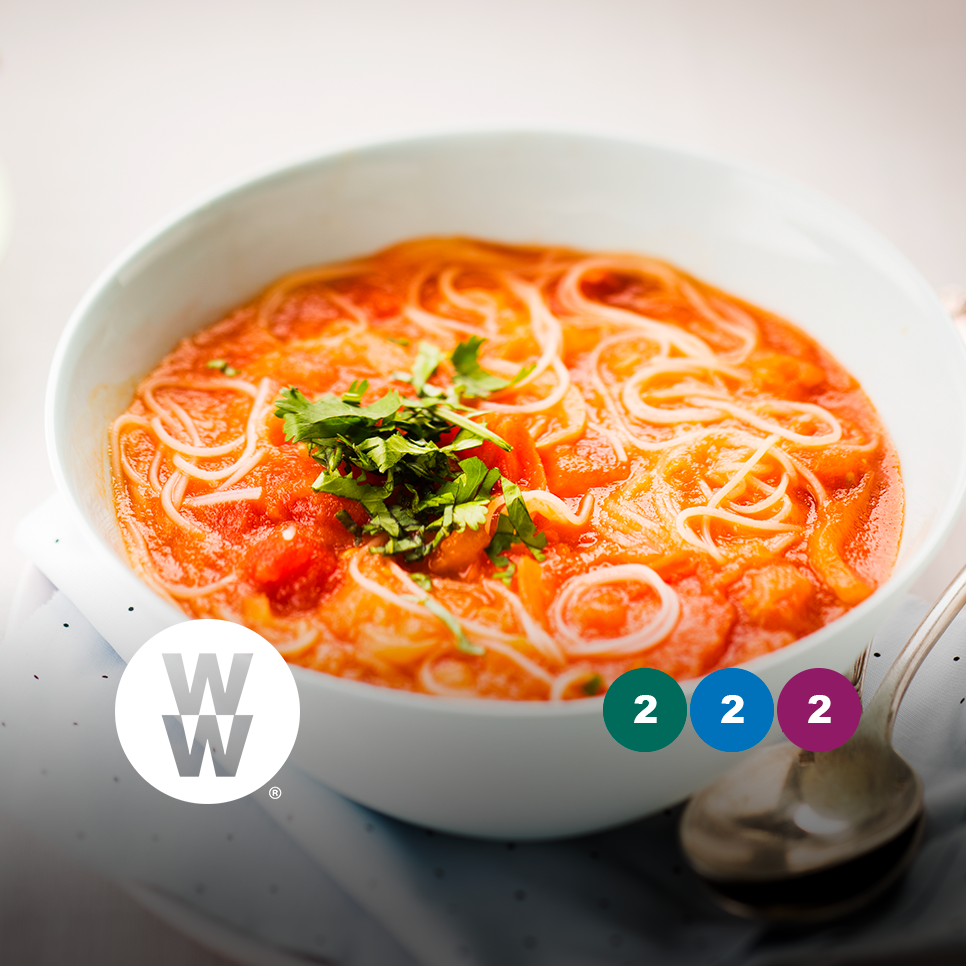 Soupe tomate et citronnelle WW - Recepten Cookeo | Moulinex
