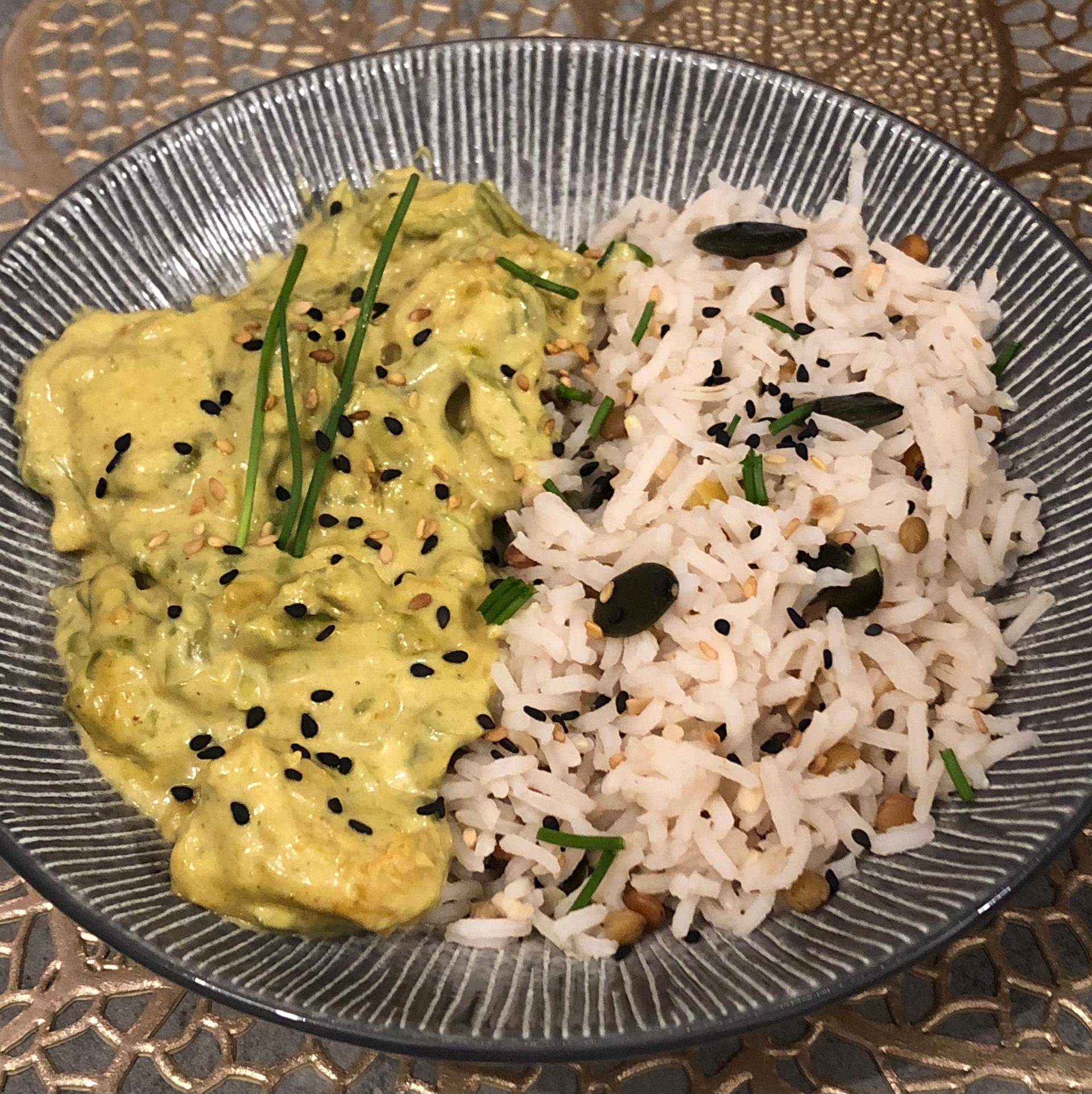 Crevettes curry & coco - Recepten Cookeo | Moulinex