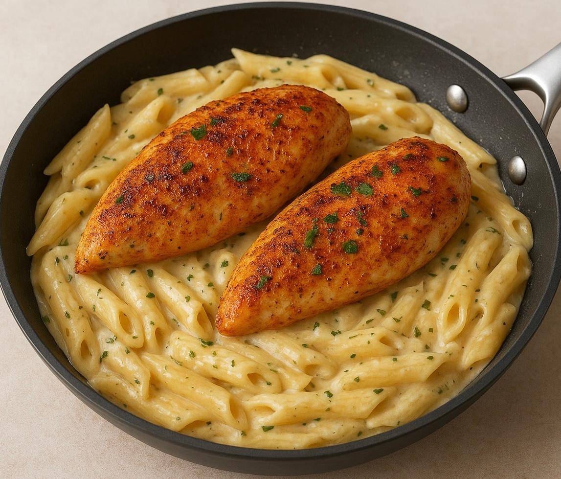 Pennés au Poulet - Recepten Companion Connect XL | Moulinex