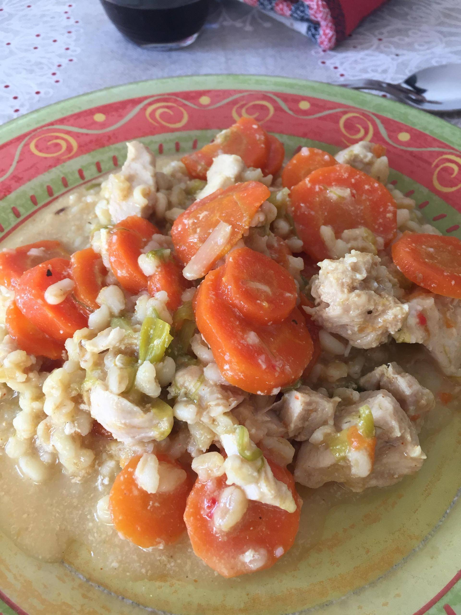One pot ebly poulet façon blanquette - Recepten Cookeo | Moulinex