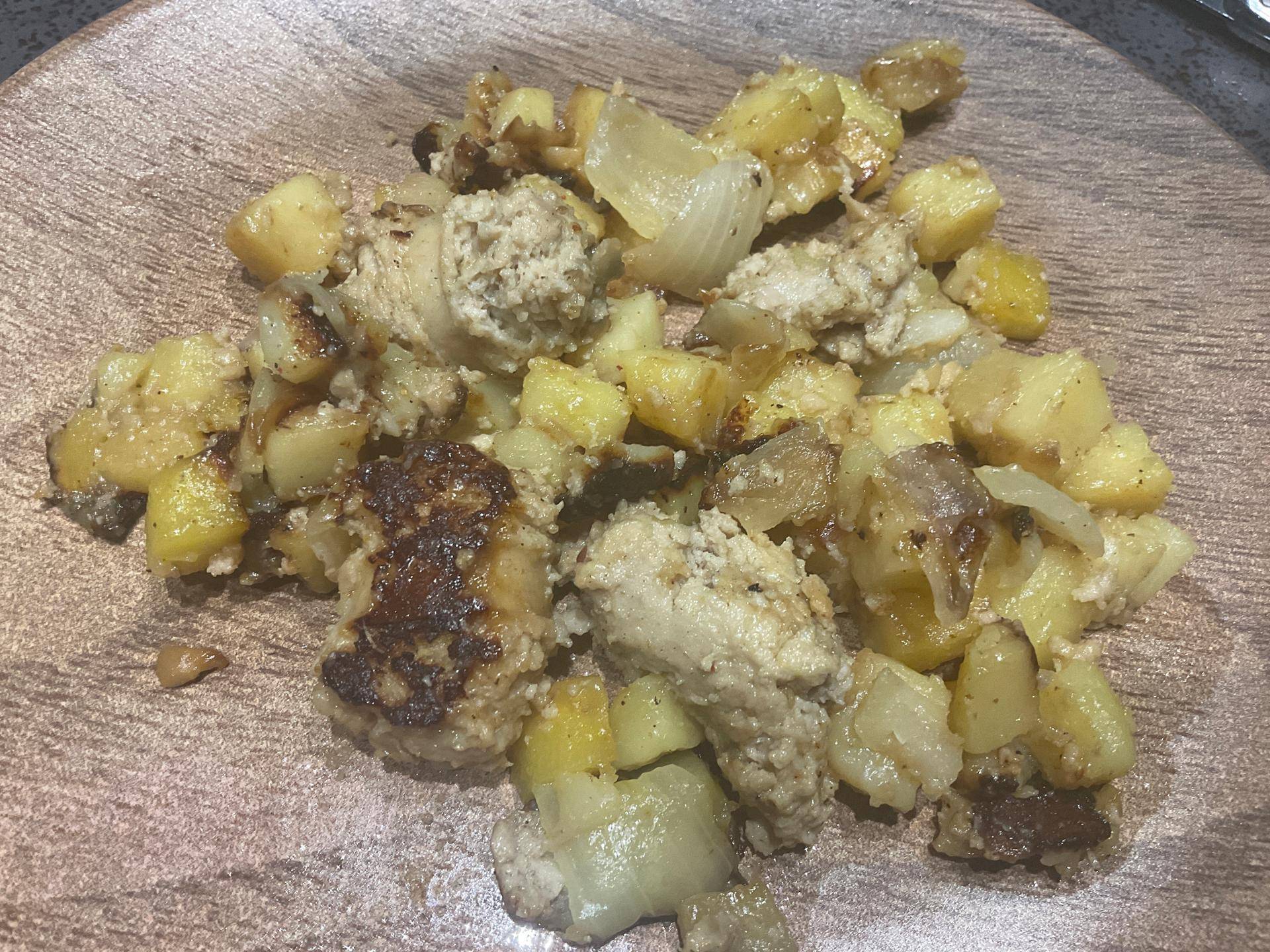 Sauté de boudins blanc oignons - Recette Cookeo V3 | Moulinex