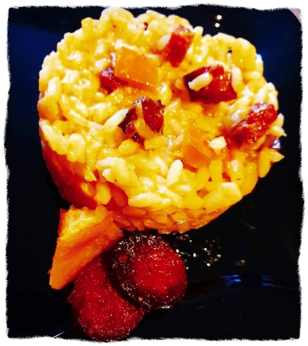 Risotto de butternut et chorizo - Recepten Cookeo V3 | Moulinex