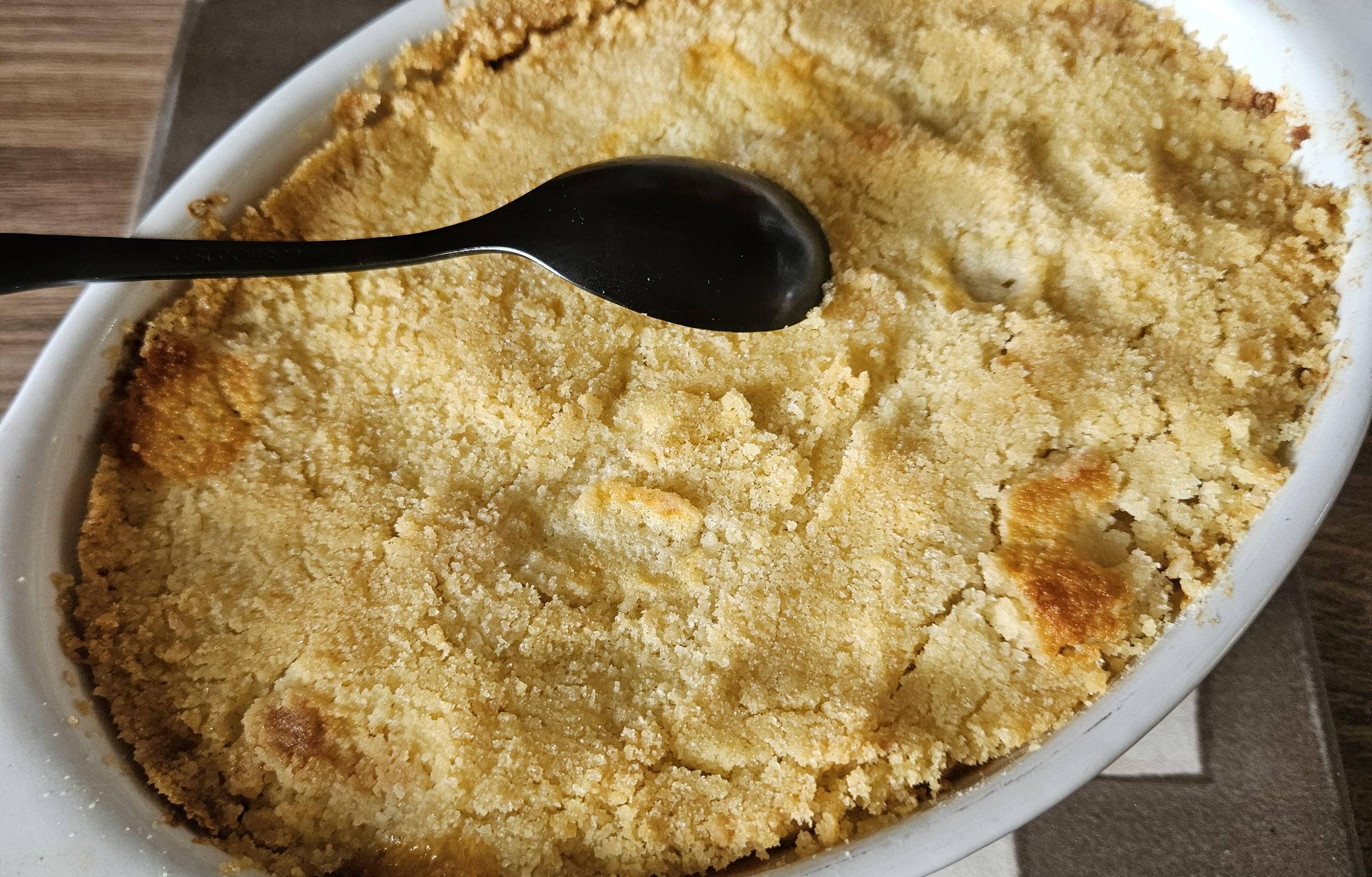 Crumble pommes, poires, vanille - Recette Companion XL | Moulinex