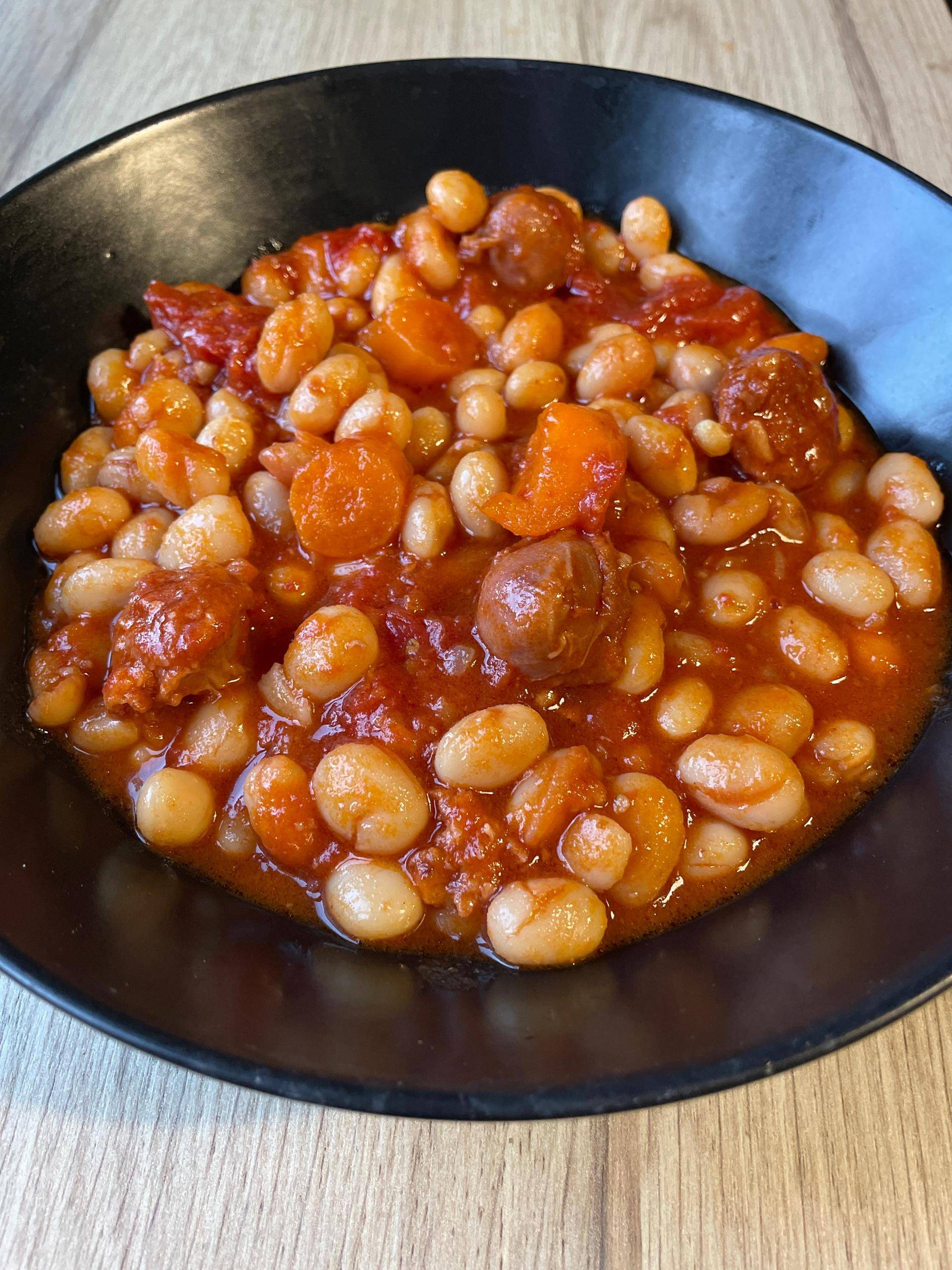 Coco paimpol au chorizo façon KéKé - Recepten Cookeo | Moulinex