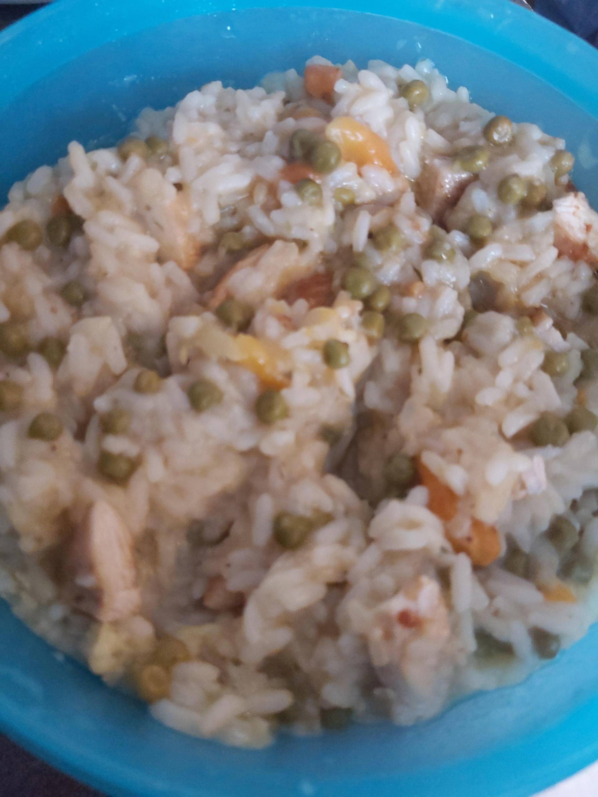 Riz,courgette et pois carotte - Recette Cookeo | Moulinex