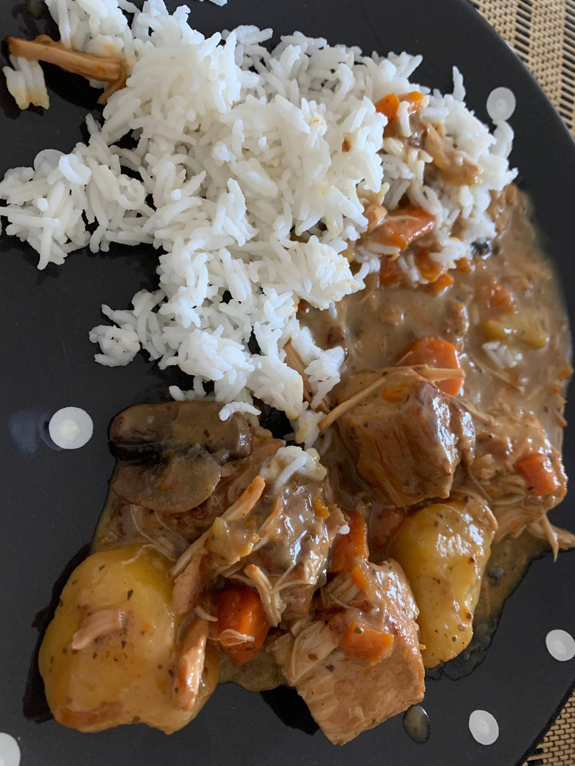 Blanquette de veau WW à ma facon - Recepten Cookeo | Moulinex