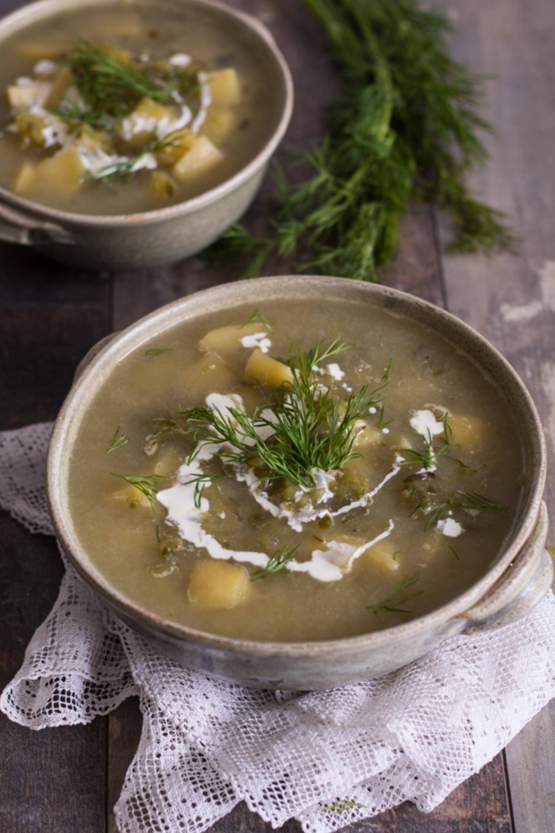 Soupe aux cornichons - Recette Companion | Moulinex