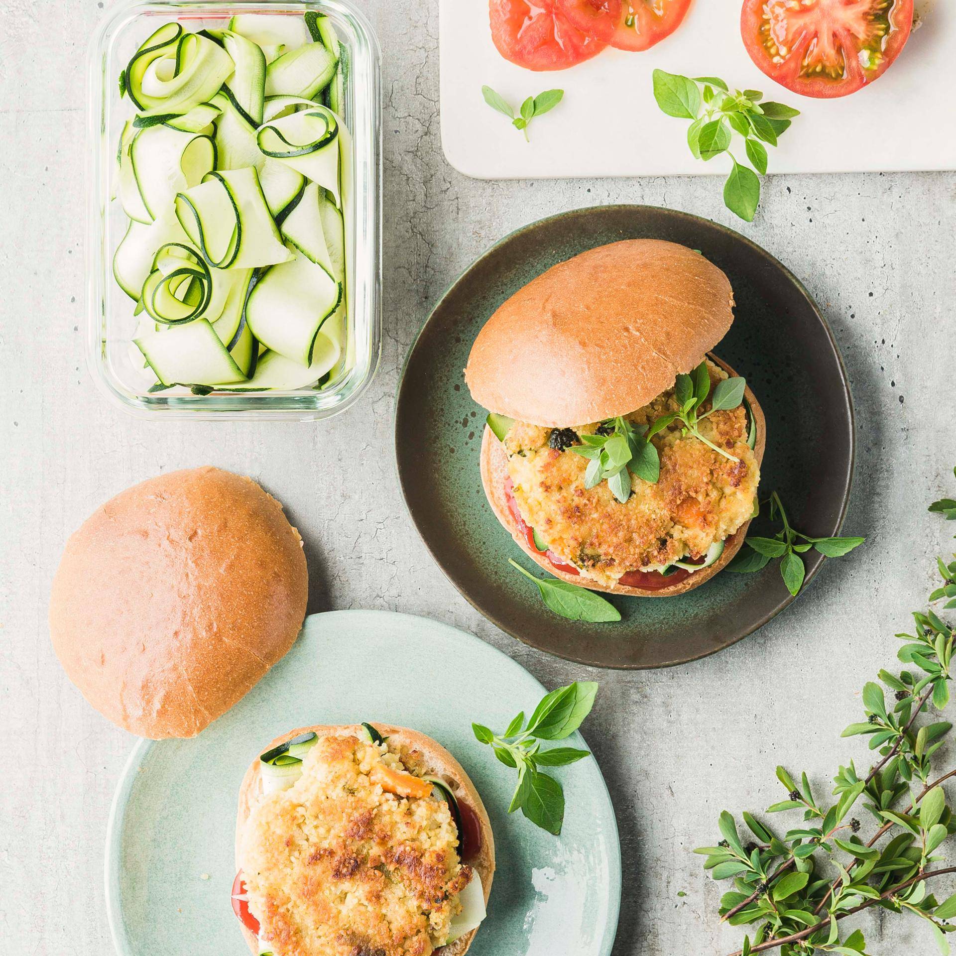 Veggie galettes pour burger - Recepten Cookeo | Moulinex