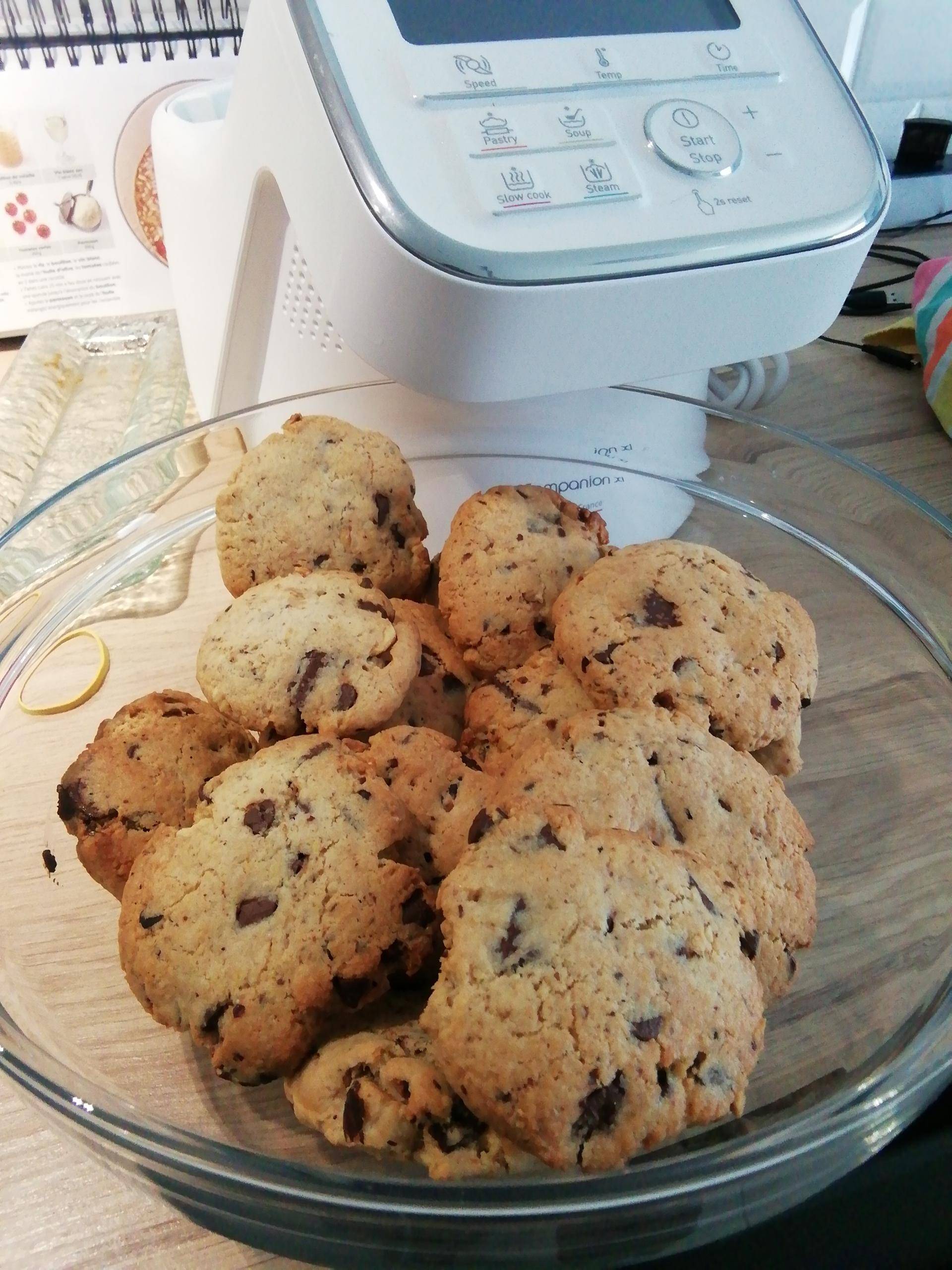 Cookies Chocolat-Noisette - Recepten Companion Connect | Moulinex