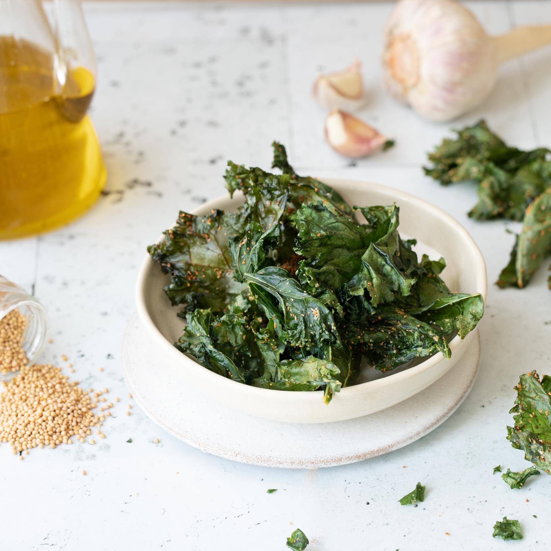 Chips de chou kale - Recette EASY FRY OVEN & GRILL 9 in 1 | Moulinex
