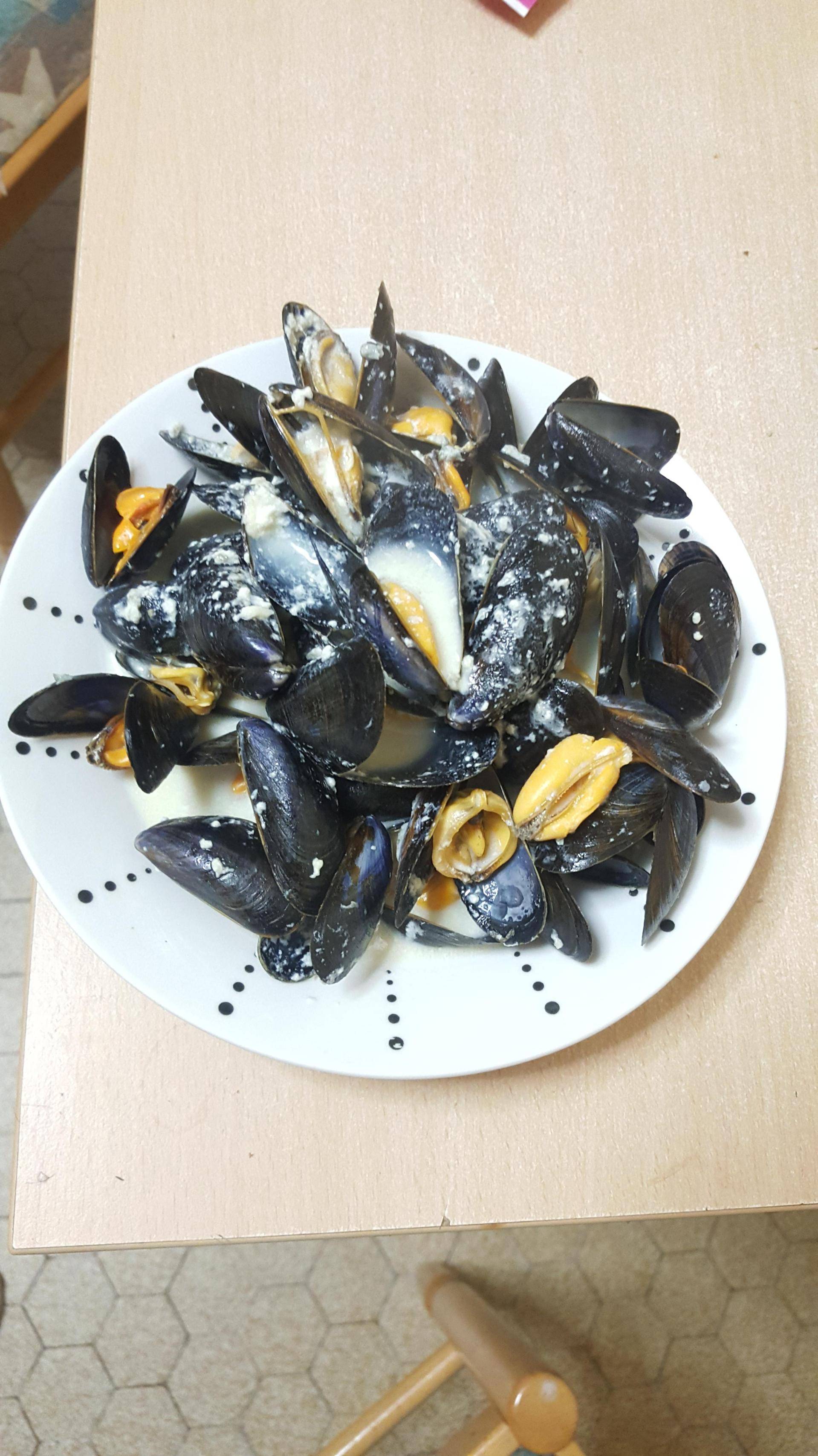 Moules aux bleu d'Auvergne - Recepten Cookeo | Moulinex