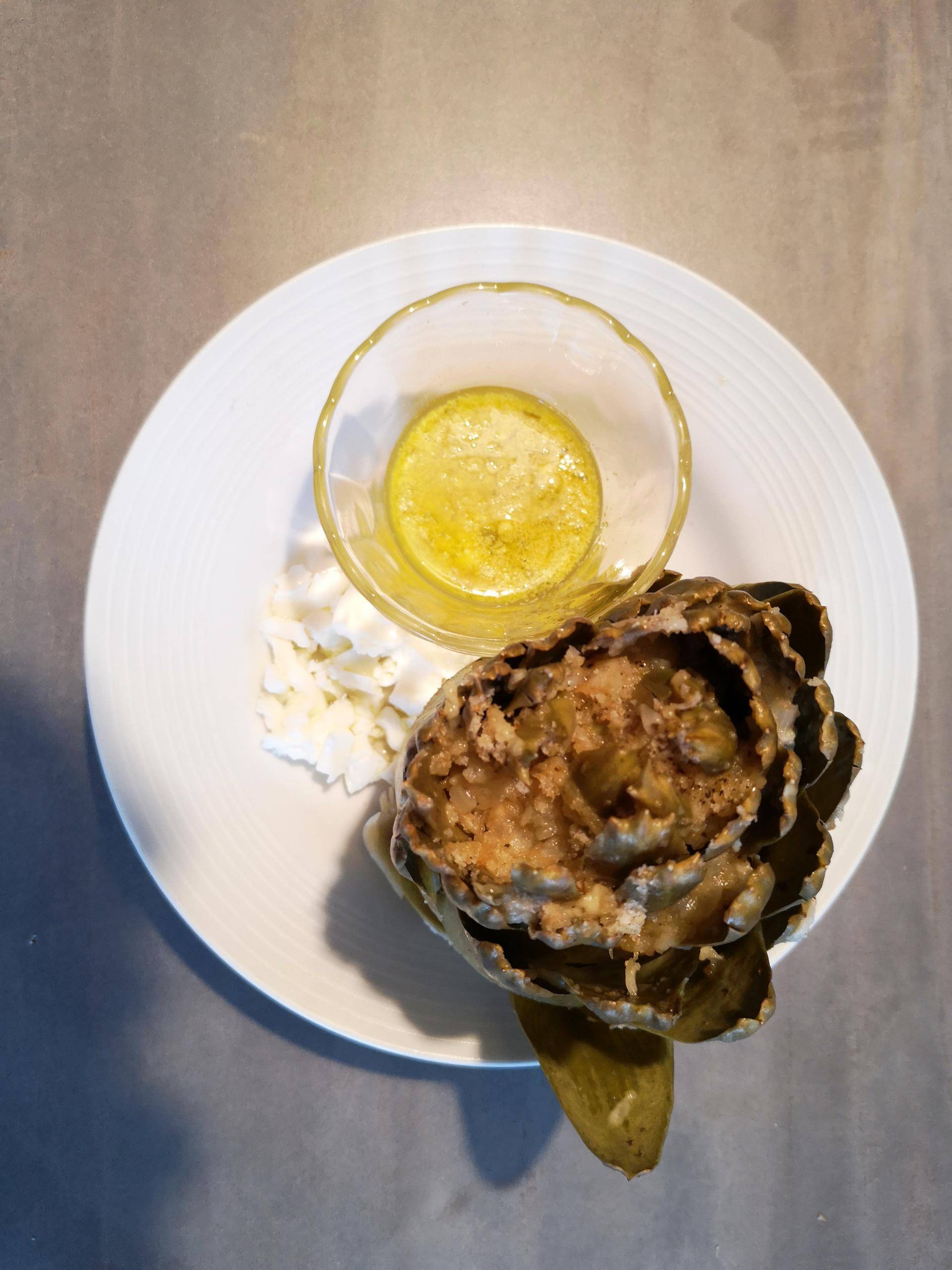 Artichauts farcis sauce Gribiche - Recette Cookeo | Moulinex