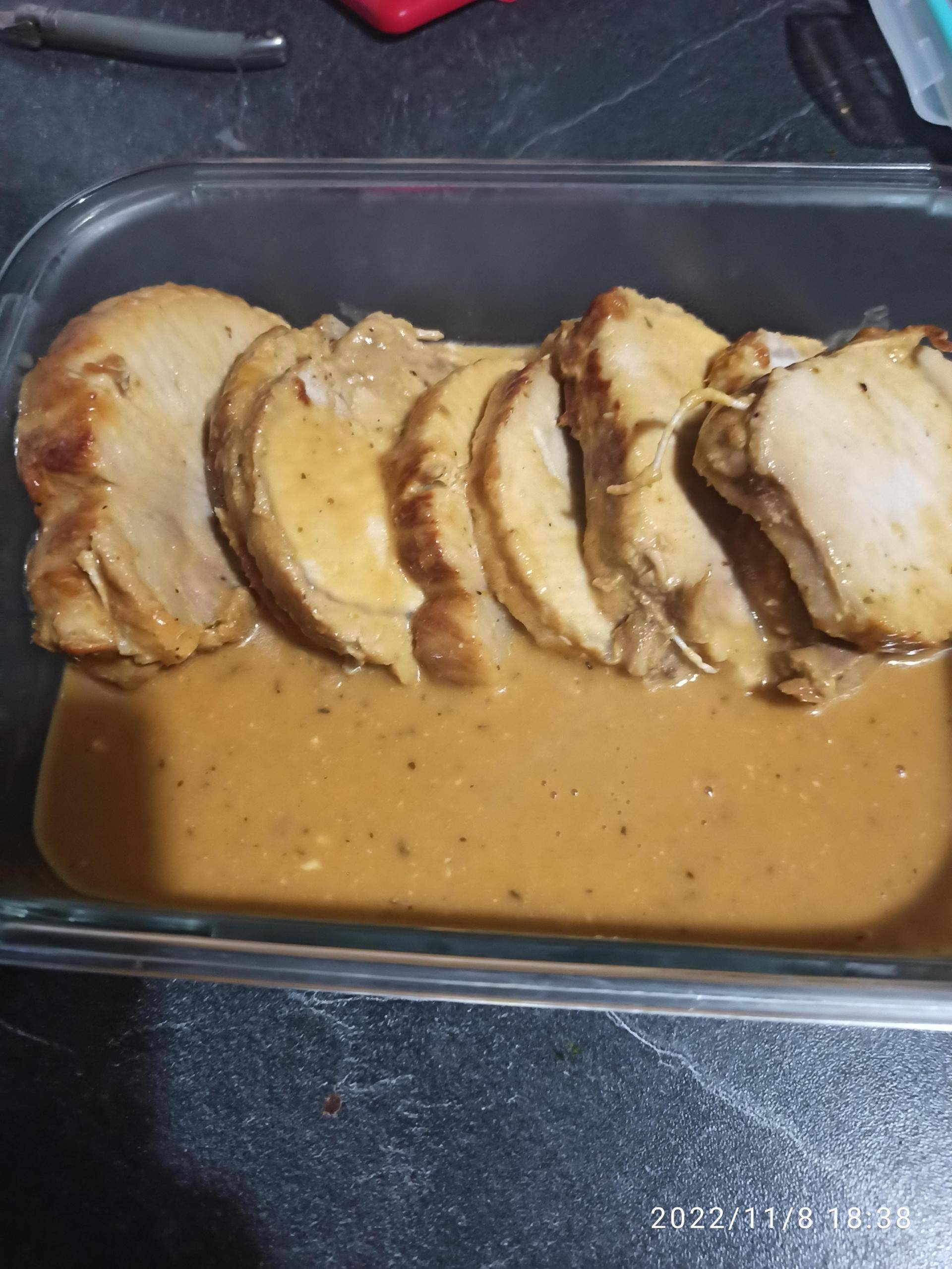 Filet de rôti de porc miel et moutarde - Recepten Cookeo | Moulinex
