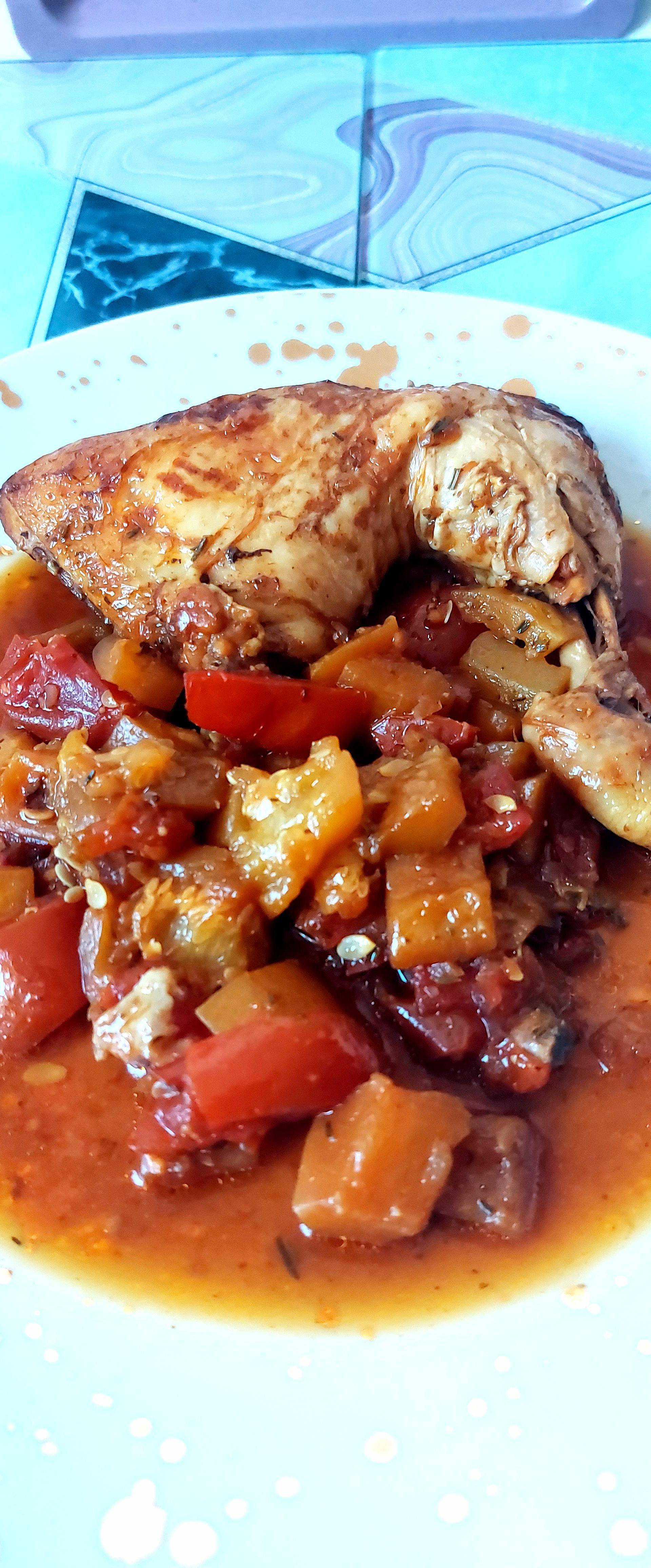 Cuisses de Poulet aux courgettes - Recette Cookeo | Moulinex
