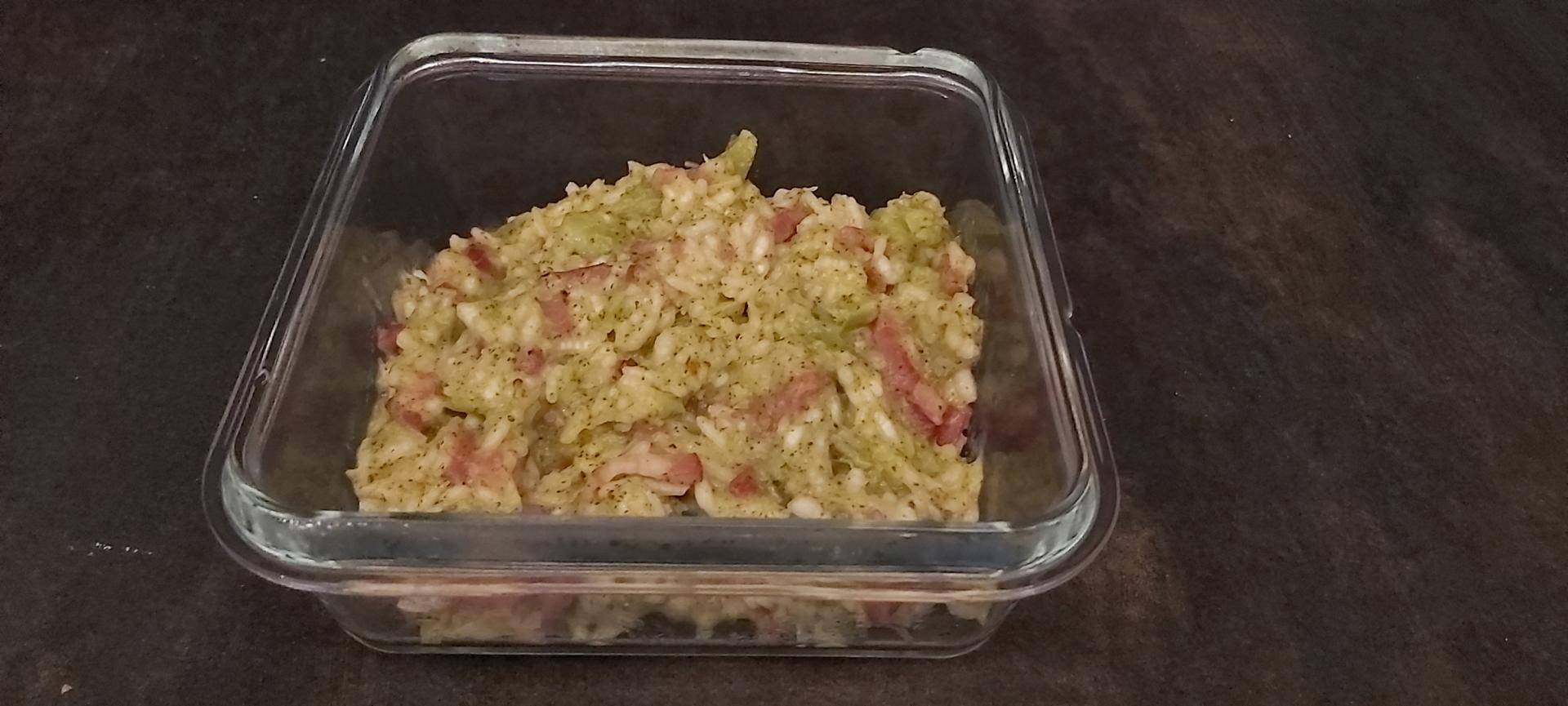 Risotto brocoli lardons - Recepten Companion Connect XL | Moulinex