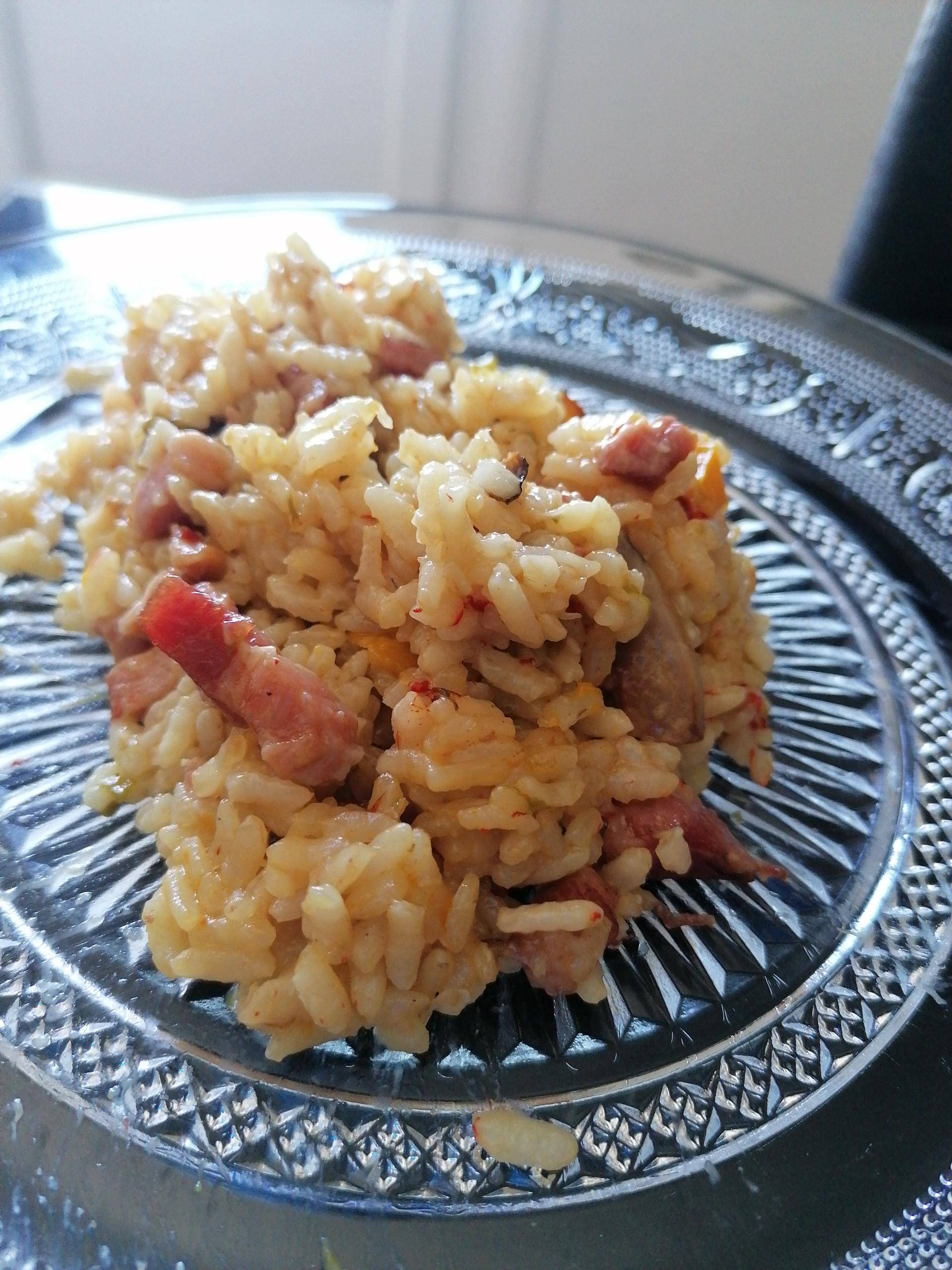 Risotto poivrons champignons de Paris - Recepten Cookeo | Moulinex
