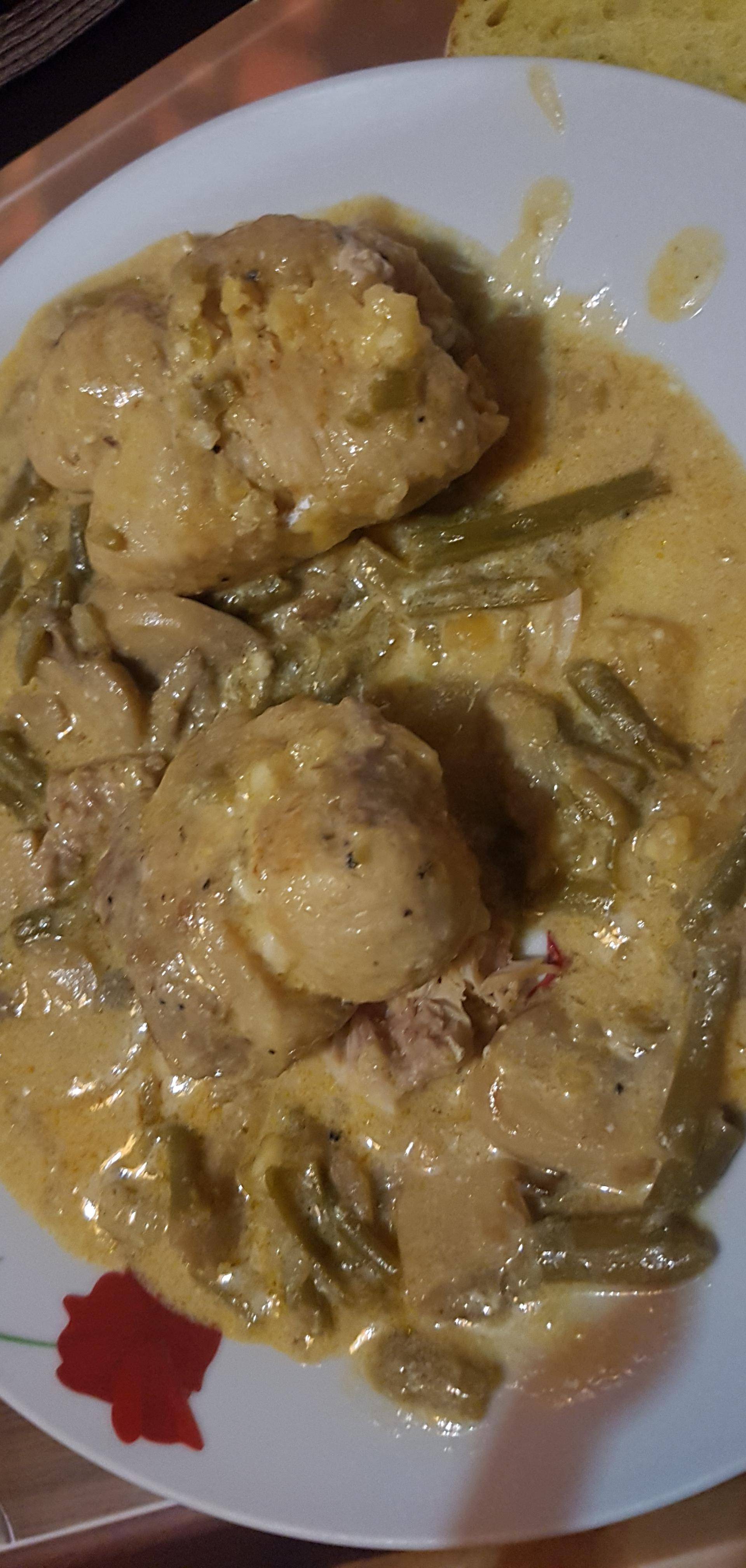 Paupiettes de dinde à la moutarde aux champignons haricots verts - Recette Cookeo | Moulinex